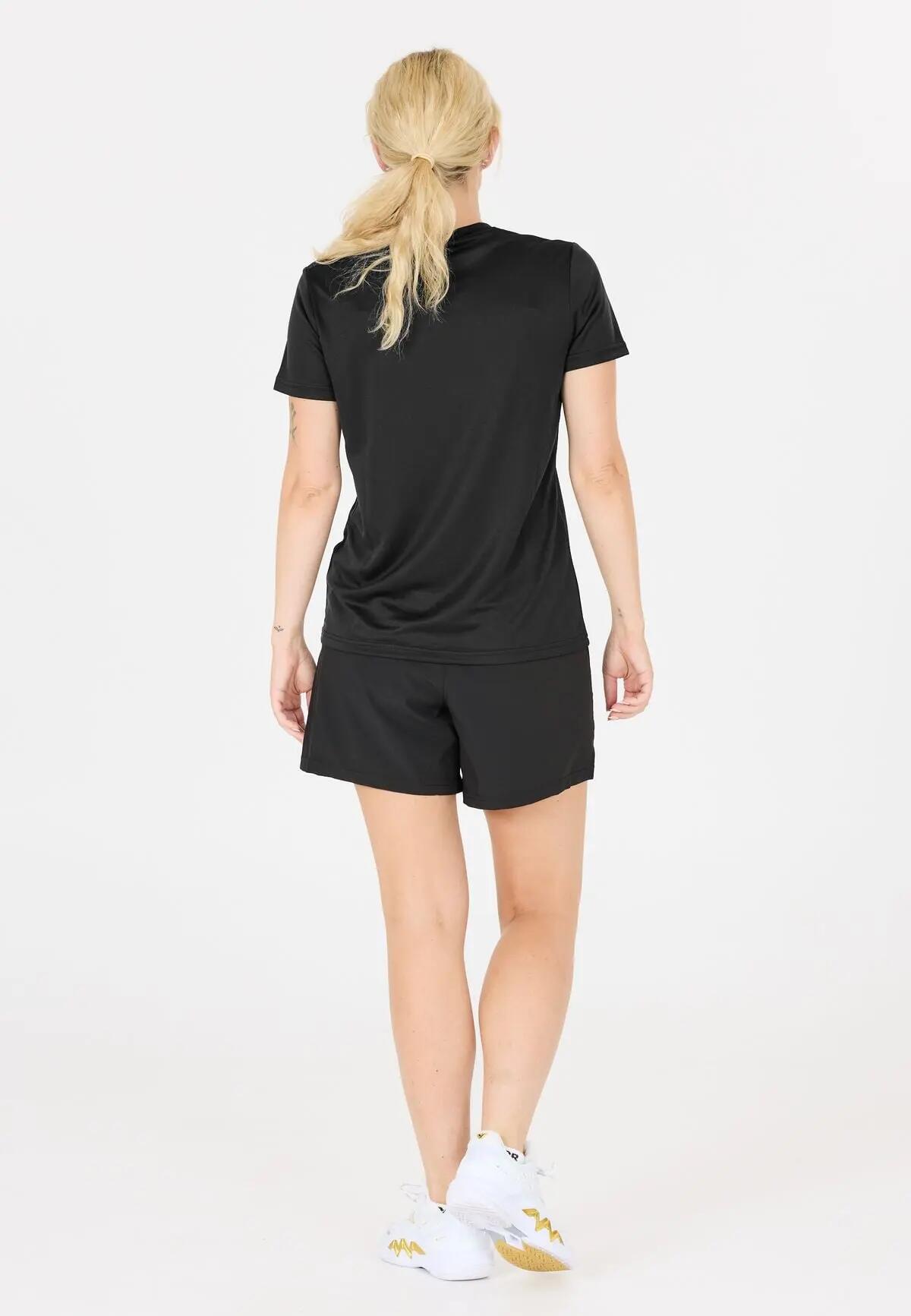 victor T-shirt mulher Lucy W Tee em poliéster – 1001 Black 6/7