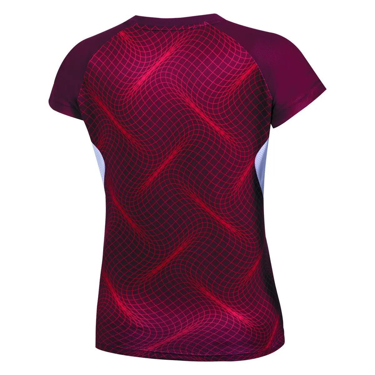 victor T-shirt T-61000 TD W 100% poliéster – 4999D Red (D) 3/7
