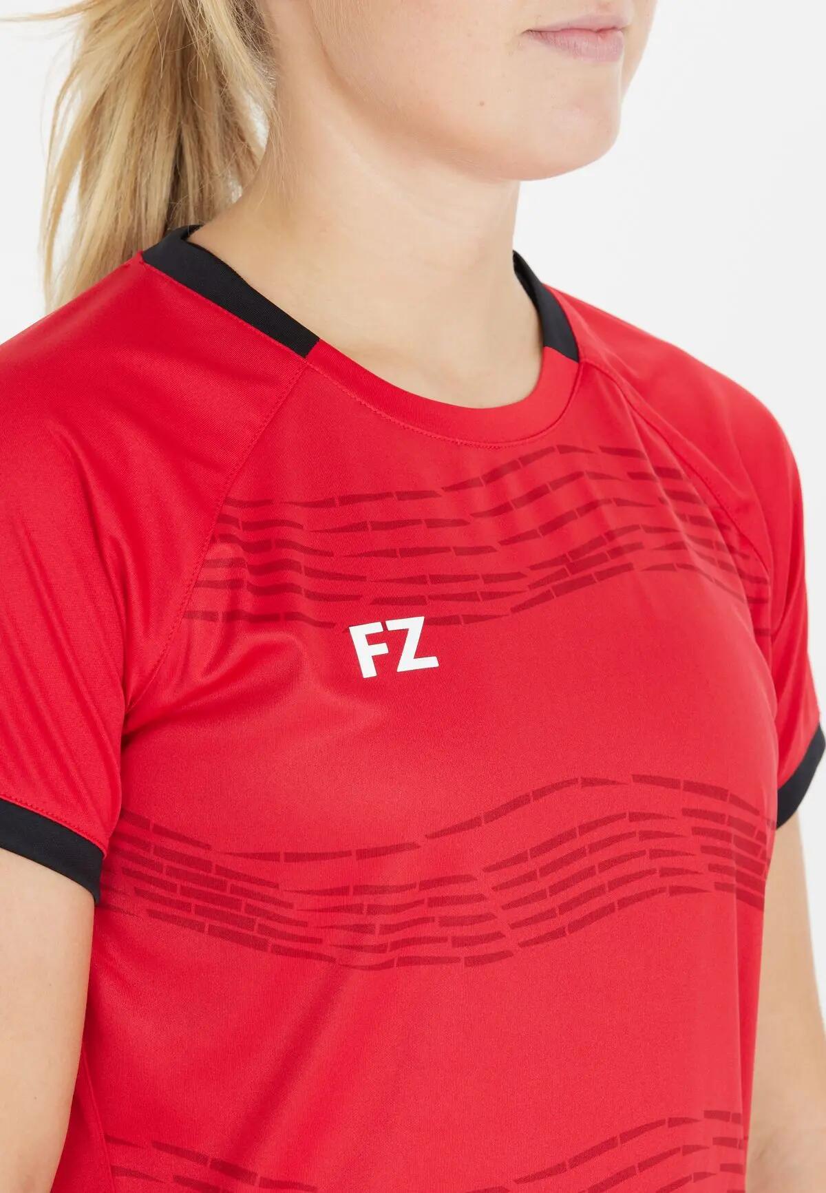 fz_forza T-shirt Femme 100% polyester recyclé – 4009 Chinese Red 4/7