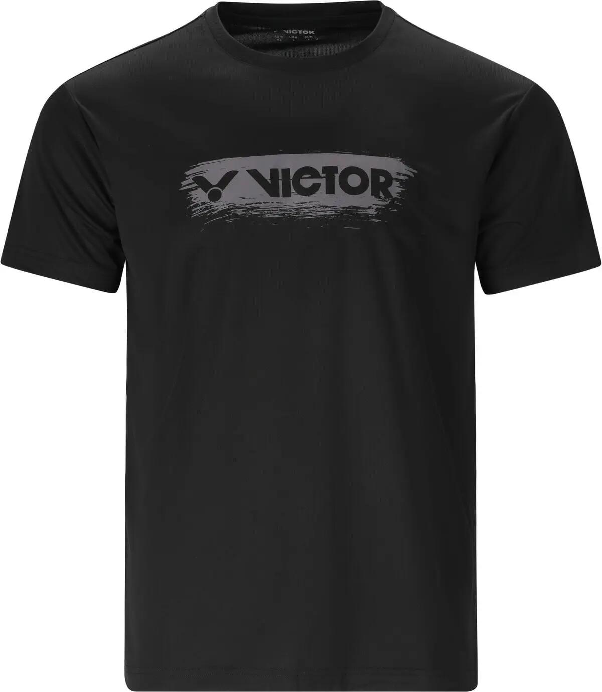 victor t-shirt 100% poliéster – 1001C Black (C) 2/7