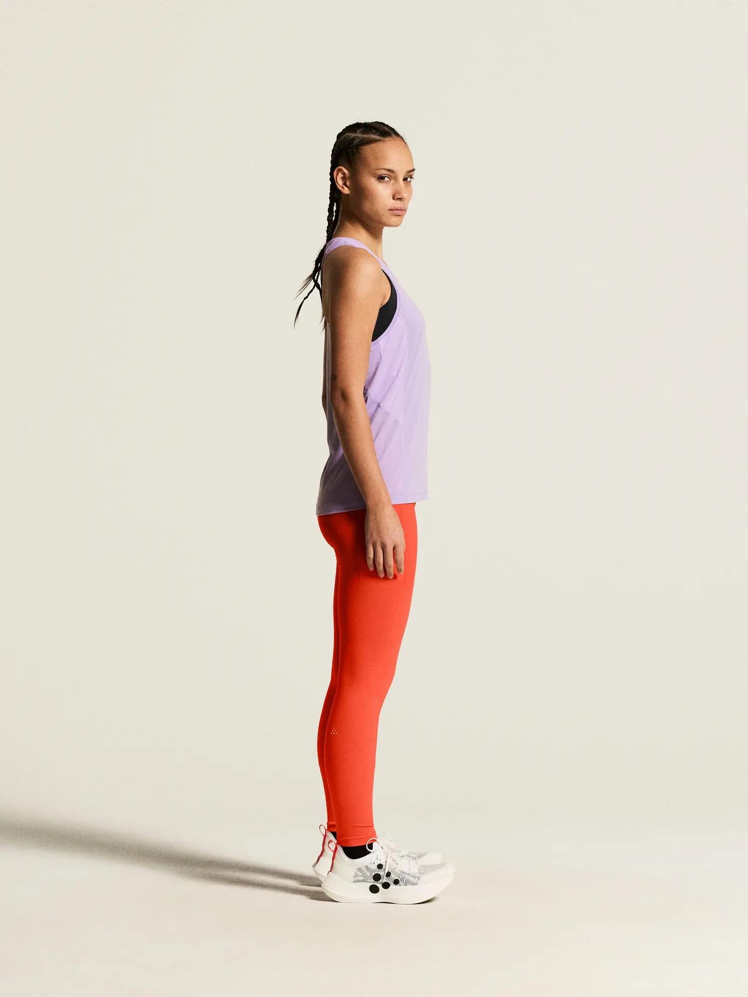 craft ADV Essence Singlet 2 W – atmungsaktives Trainingstop – Lilac 5/7
