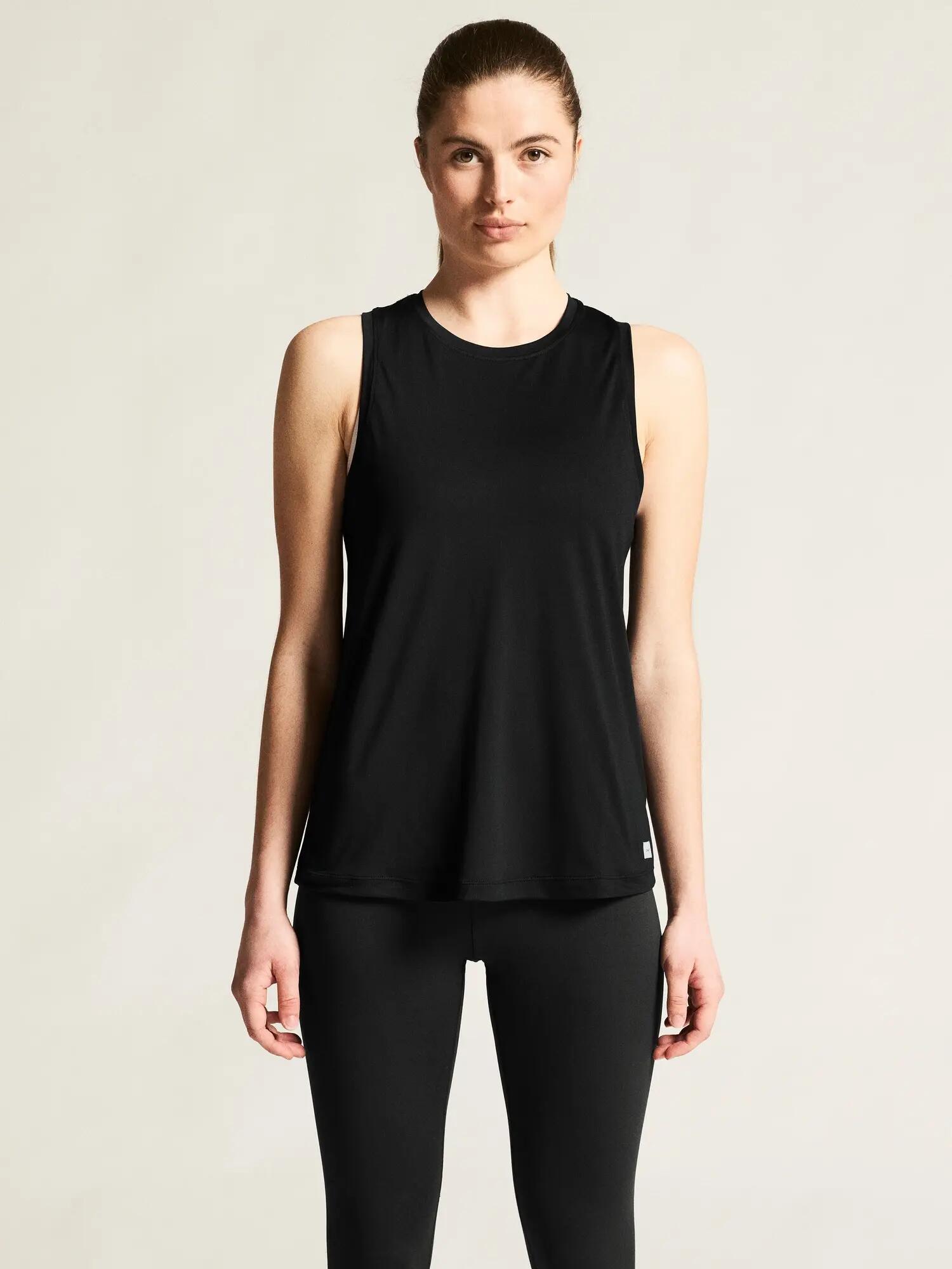 craft Collective Singlet W – leichtes Singlet aus recyceltem Polyester – Black 5/7