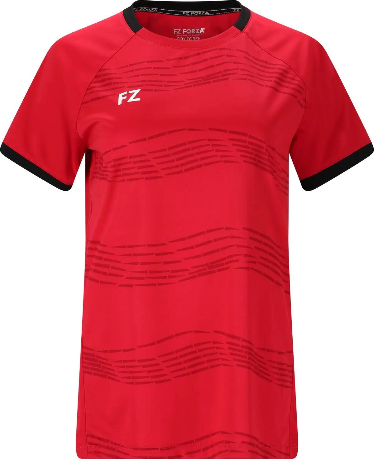 fz_forza T-shirt Femme 100% polyester recyclé – 4009 Chinese Red 2/7