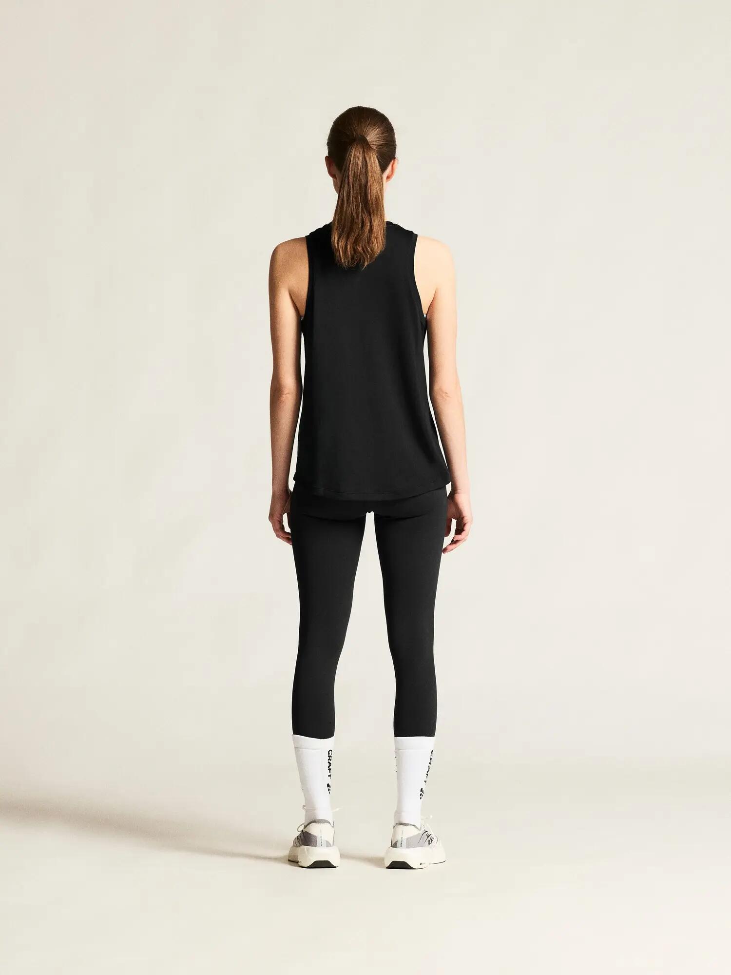 craft Collective Singlet W – leichtes Singlet aus recyceltem Polyester – Black 4/7