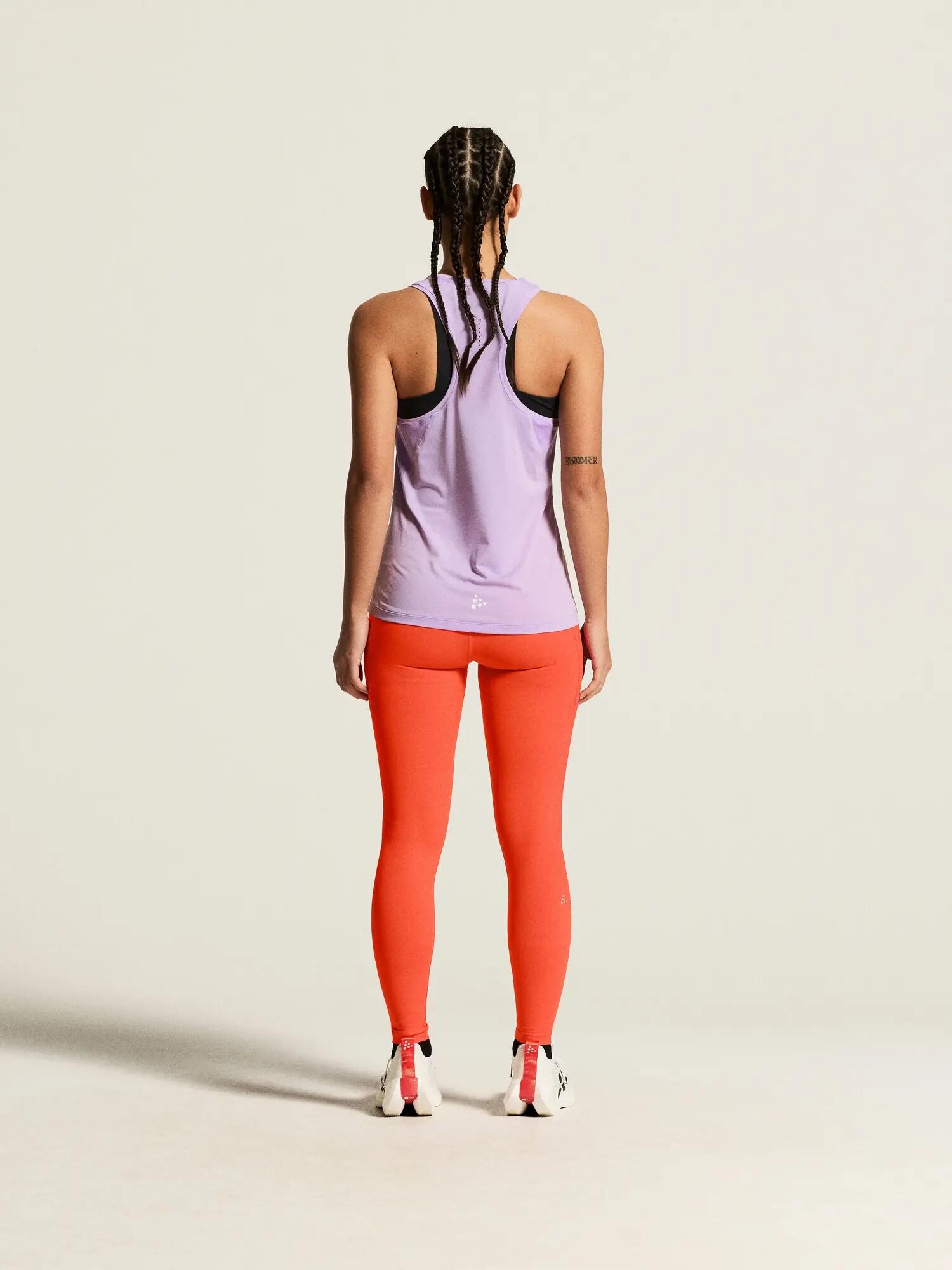 craft ADV Essence Singlet 2 W – atmungsaktives Trainingstop – Lilac 4/7
