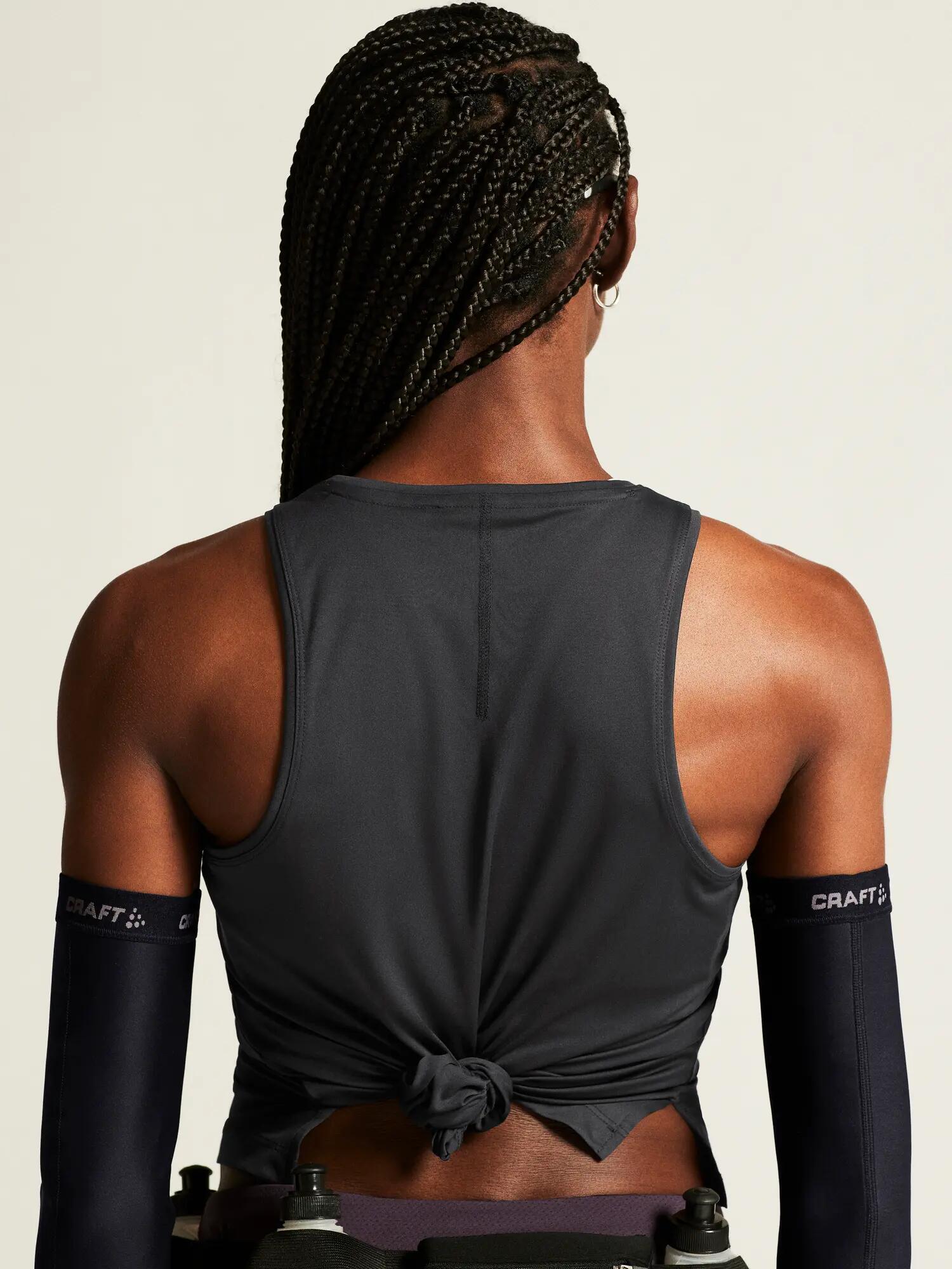 craft CORE Essence Singlet 2 W Trainings-Top aus recyceltem Polyester – Black 4/7