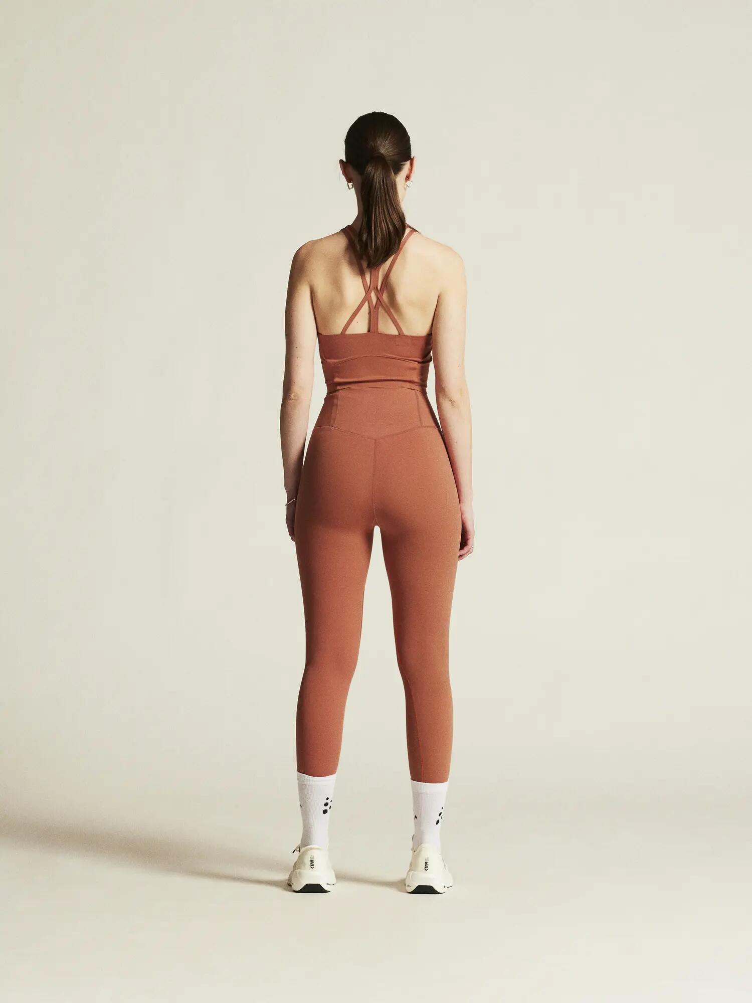 craft Top Collective Cropped Singlet W - Sequoia 4/7