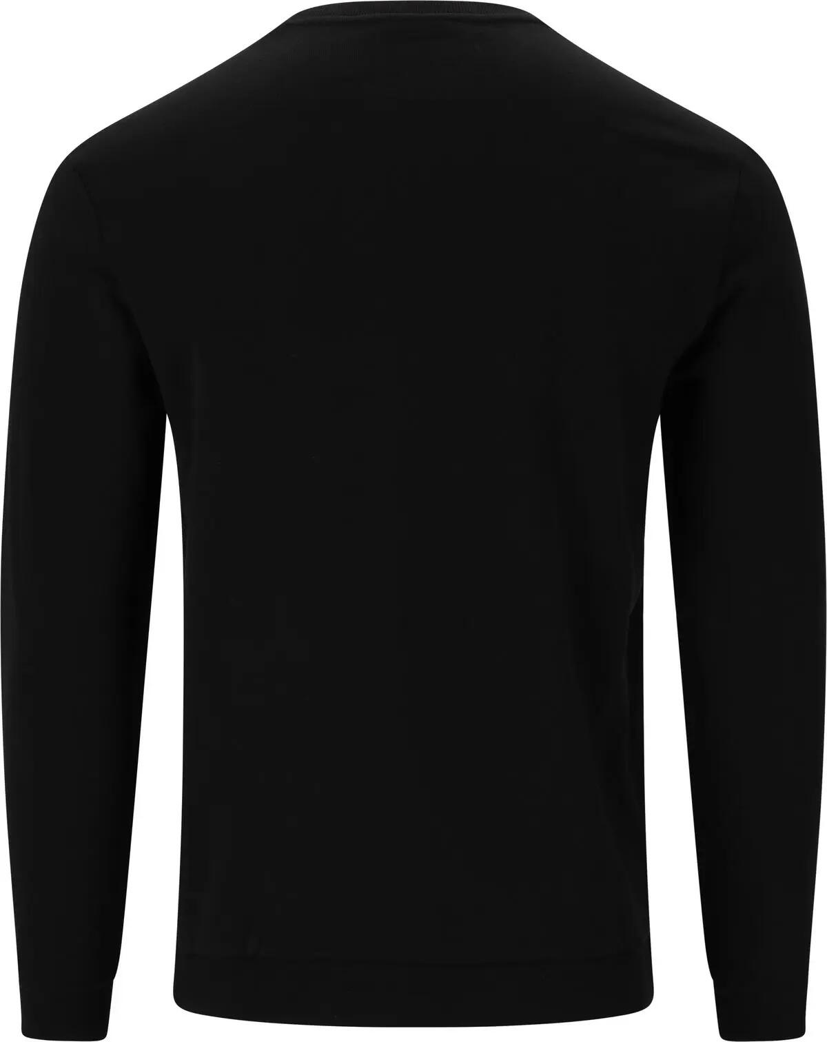 victor Sweatshirt Kamde M Crew Neck 100% coton – 1001 Black 2/7