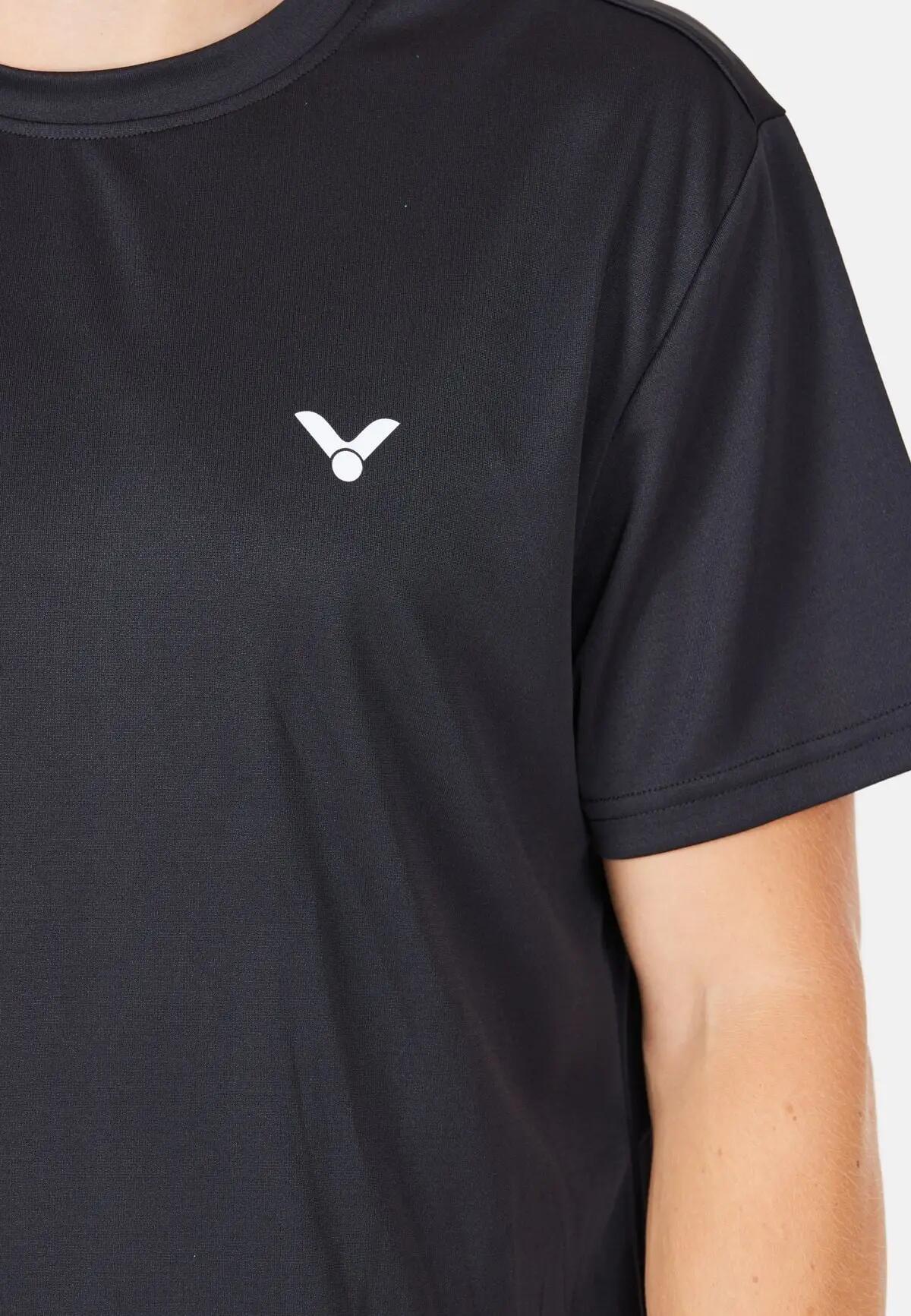 victor T-shirt Ralap M en polyester – 1001 Black 4/7