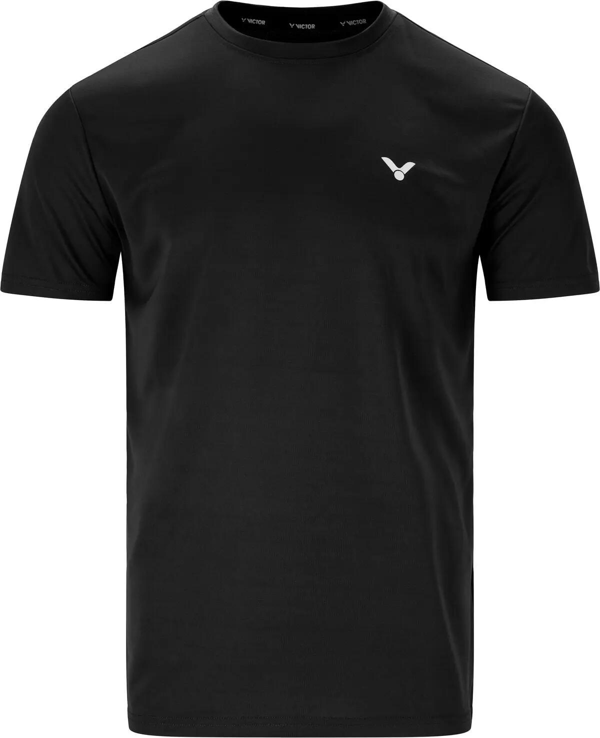 victor T-shirt Ralap M en polyester – 1001 Black 2/7