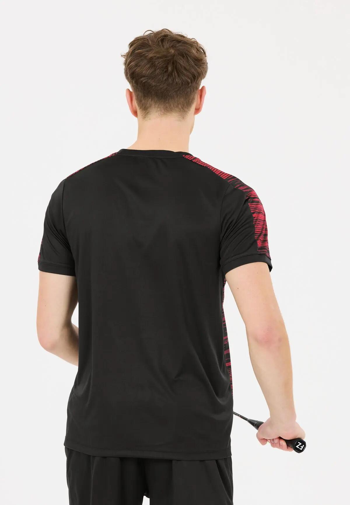 fz_forza T-shirt FZ CL2605 M SS Tee em 100% poliéster reciclado – 1001 Black 6/7