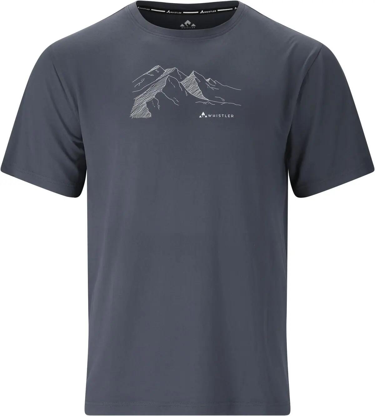whistler Tulon M Printed S-S T-shirt van gerecycled polyester en elastaan – 2/7