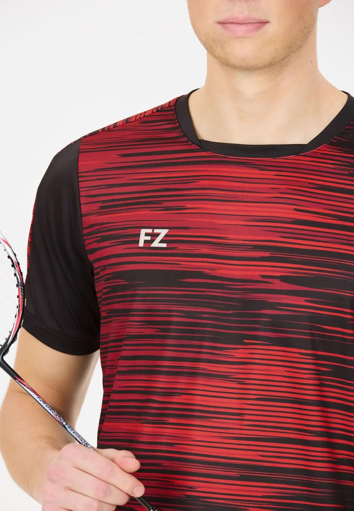 fz_forza T-shirt FZ CL2605 M SS Tee em 100% poliéster reciclado – 1001 Black 2/7