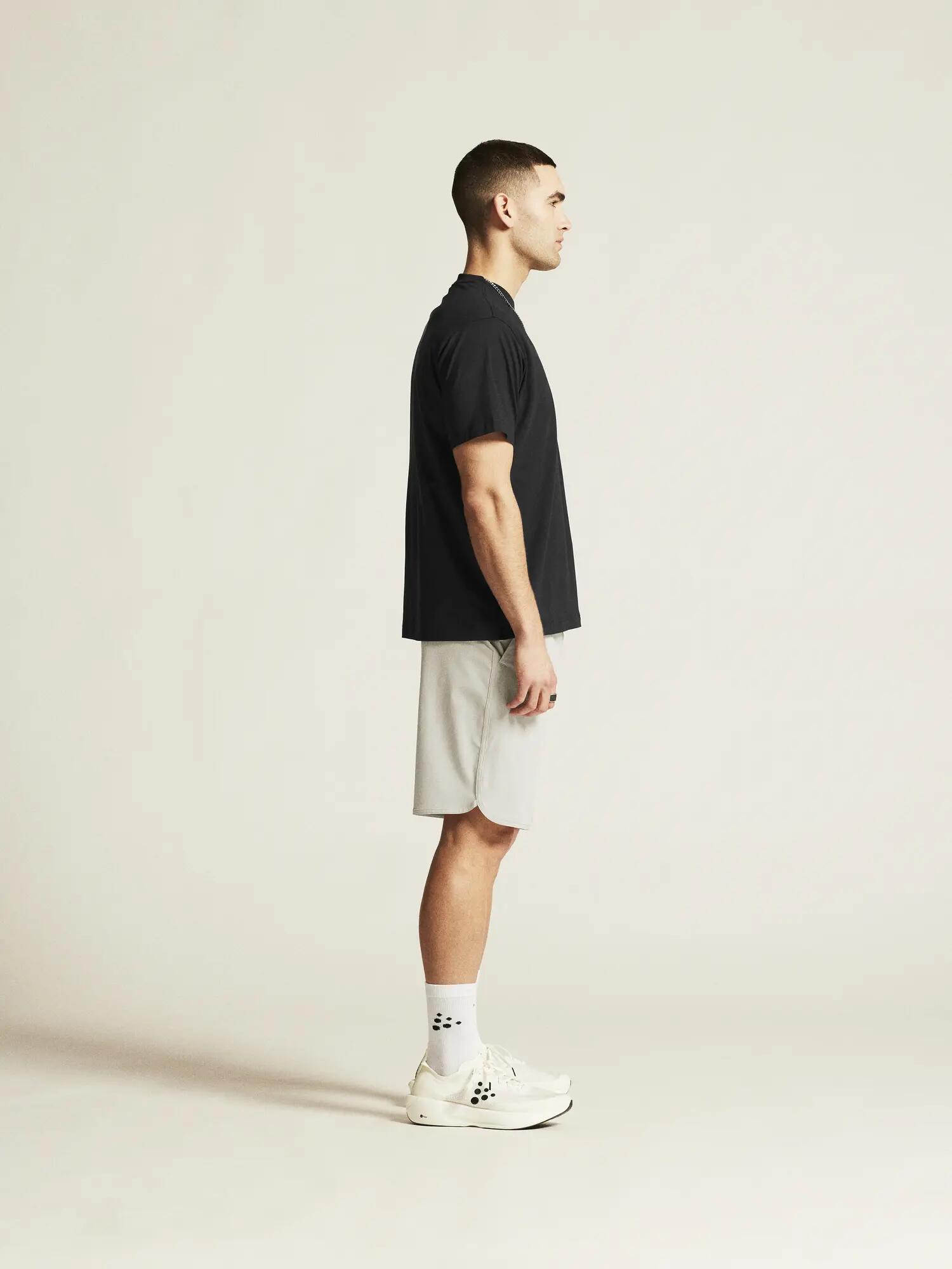 craft Collective Relaxed SS Tee M – Algodão biológico com elastano – Black 2/7
