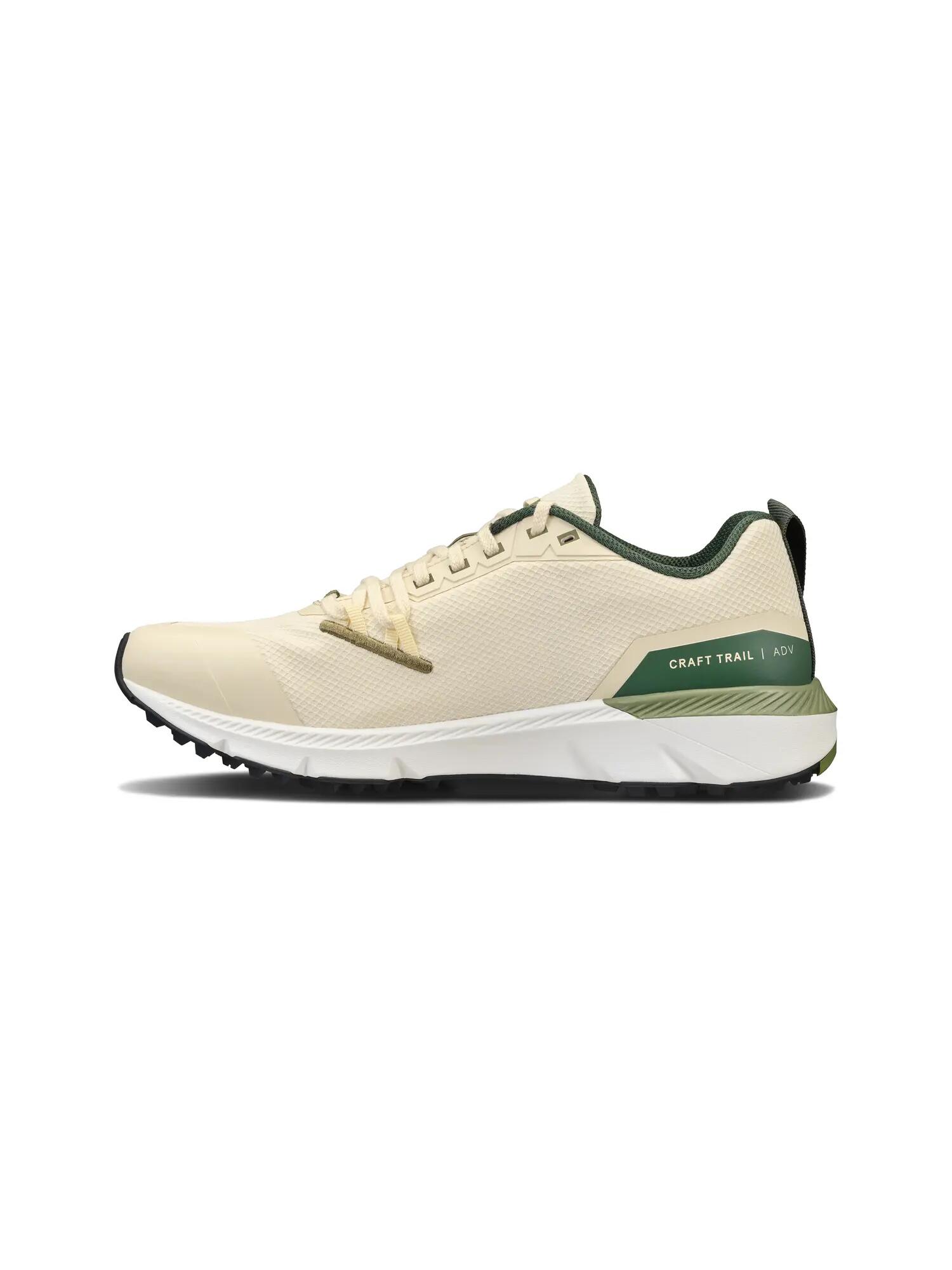 craft Nordic Trail 2 M – Leichter, robuster Trail-Schuh – Plaster/Contrast green 4/7