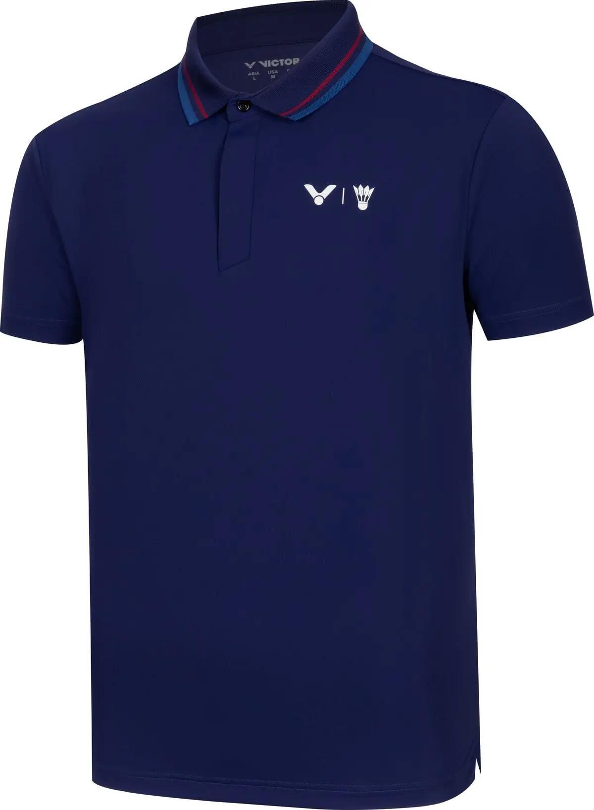 Unisex polo S-5504 VBC van 88% polyamide en 12% elastaan – 2982B Beacon Blue (B) 1/3