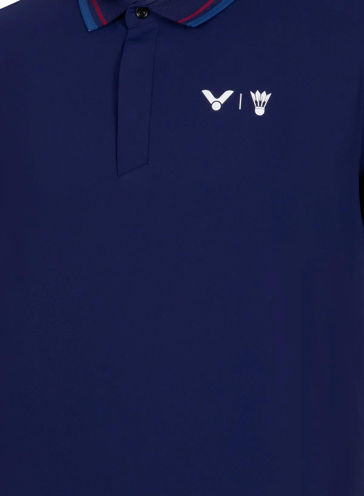 Unisex polo S-5504 VBC van 88% polyamide en 12% elastaan – 2982B Beacon Blue (B) 2/3