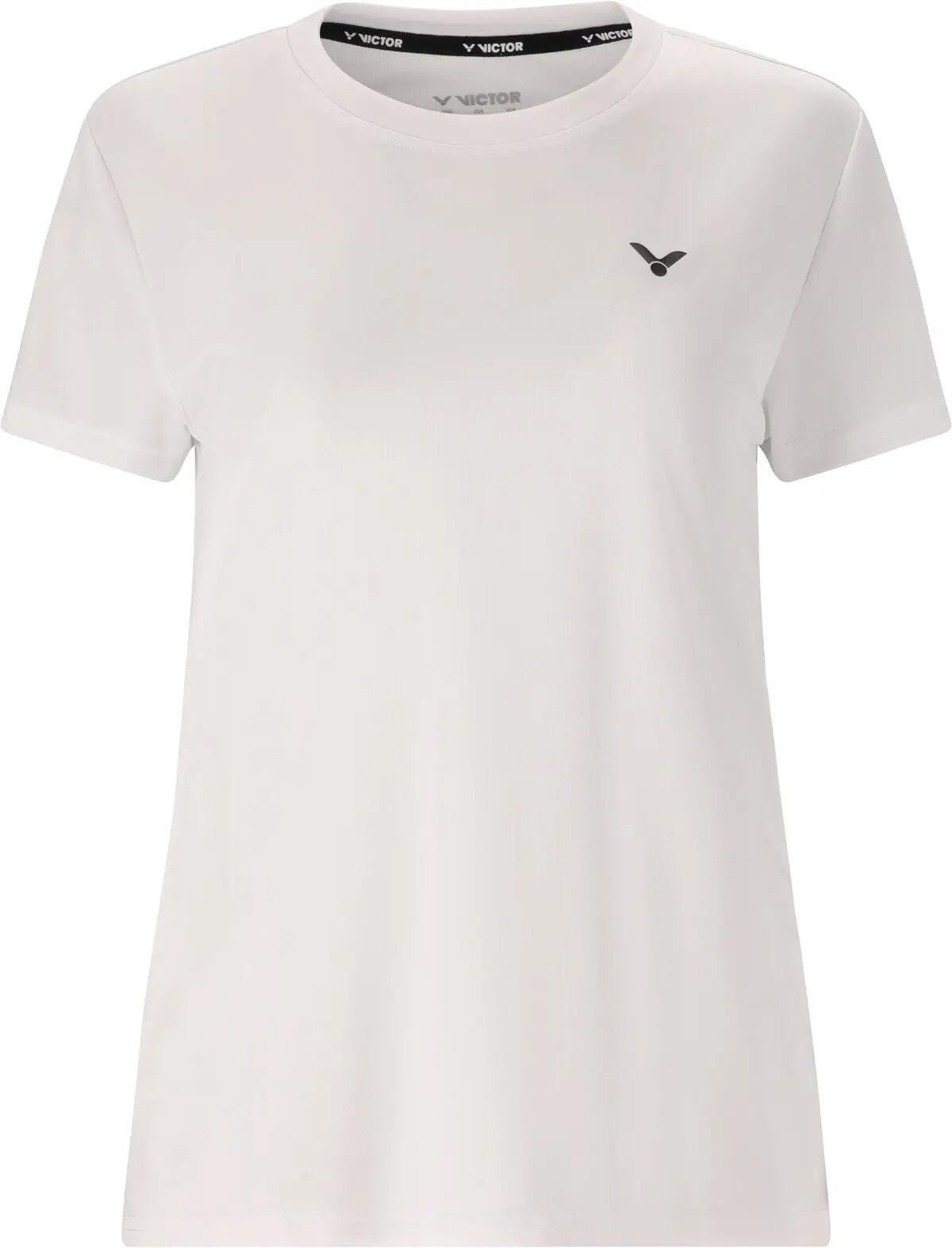 victor Lydia W T-shirt van 100% polyester voor dames – 1002 White 2/7