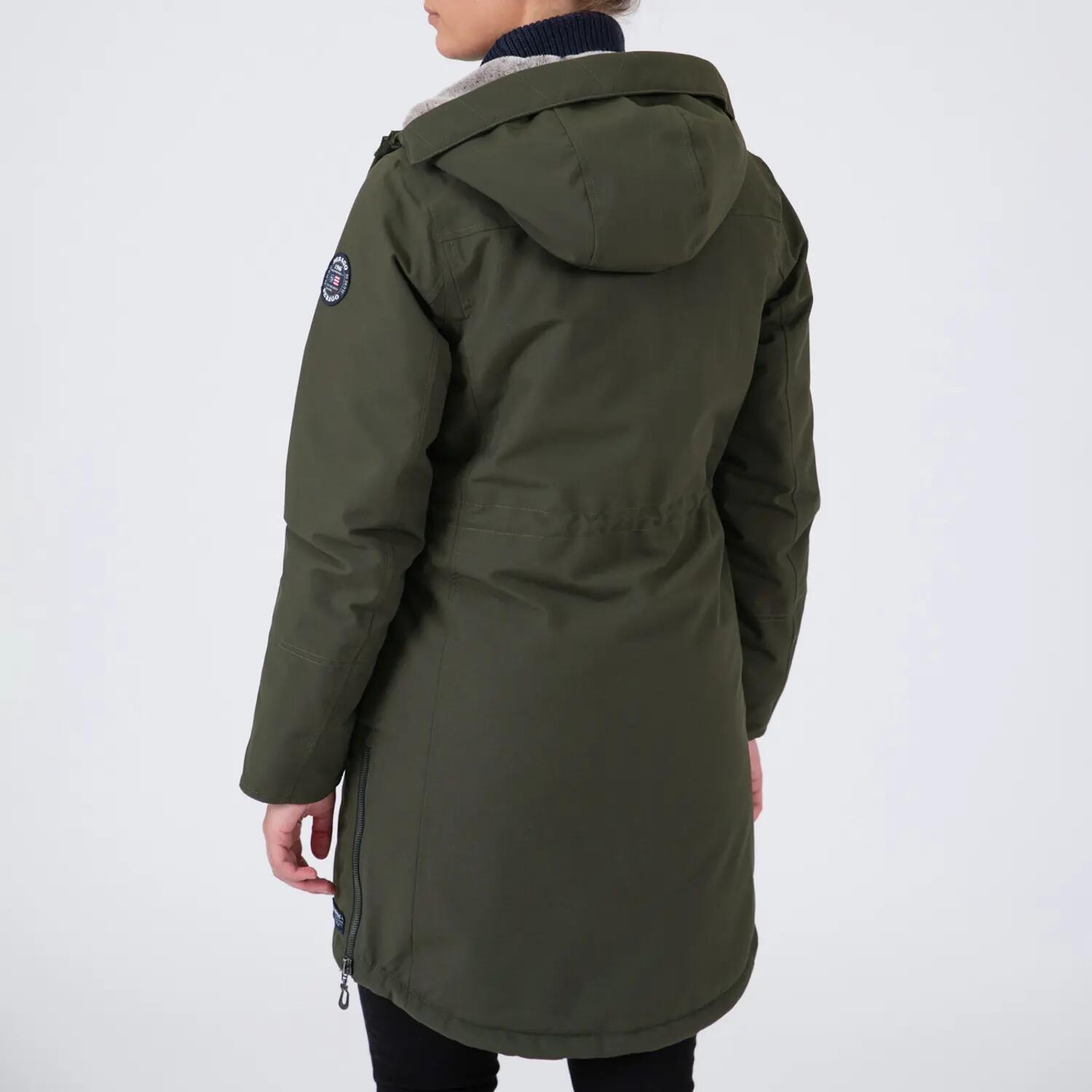 sebago Urban W Parka vert – GREEN 3/3