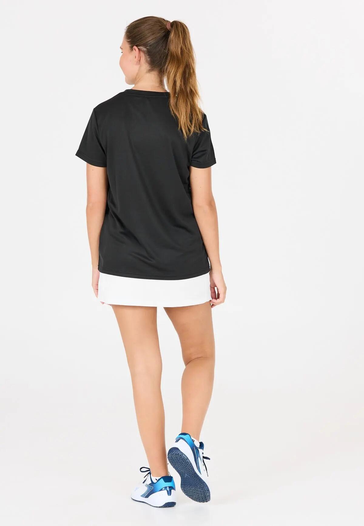 victor T-shirt Lydia W 100% poliéster para mulher – 1001 Black 6/7