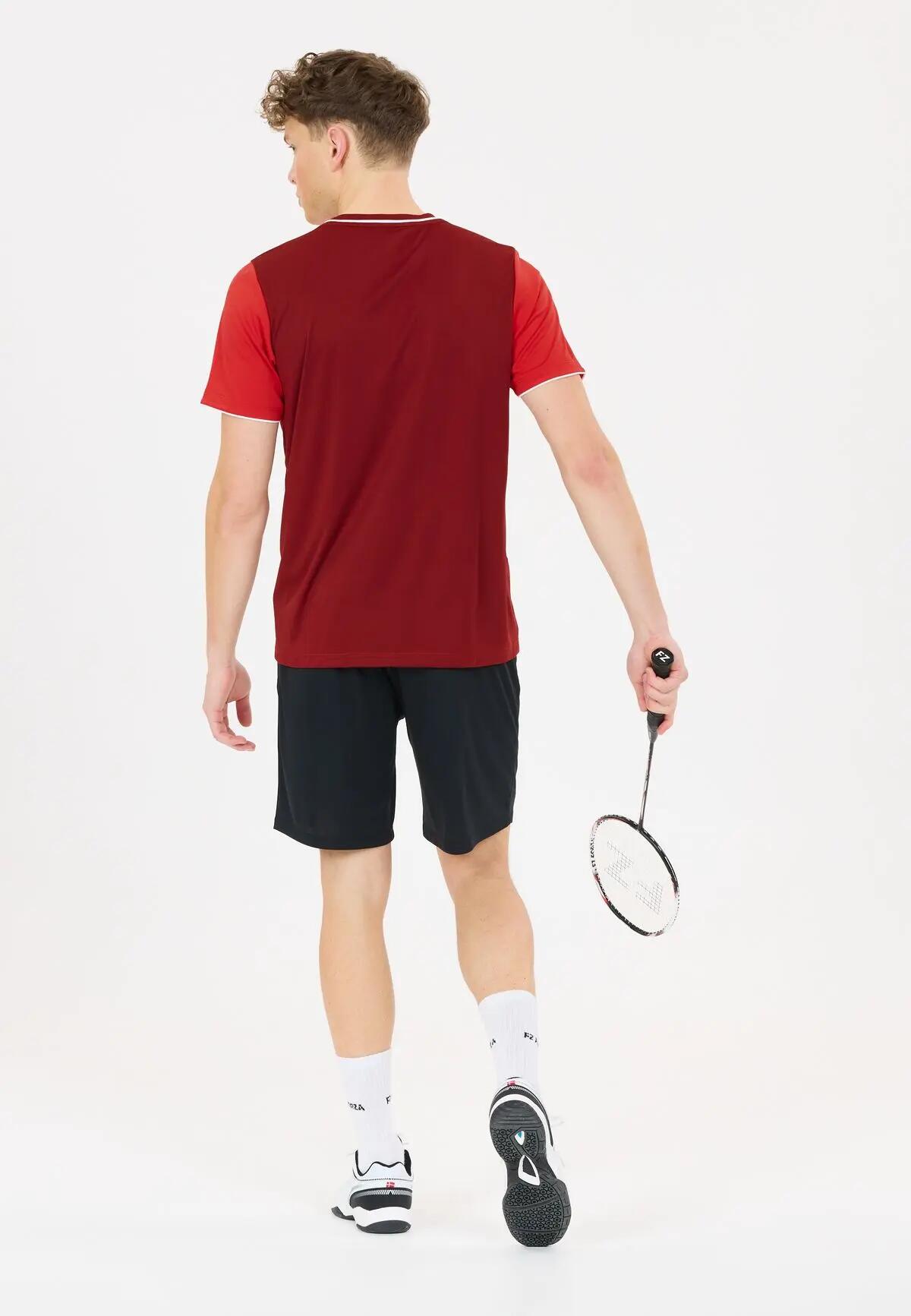 fz_forza T-shirt uomo CL2603 in poliestere riciclato – 4009 Chinese Red 5/7