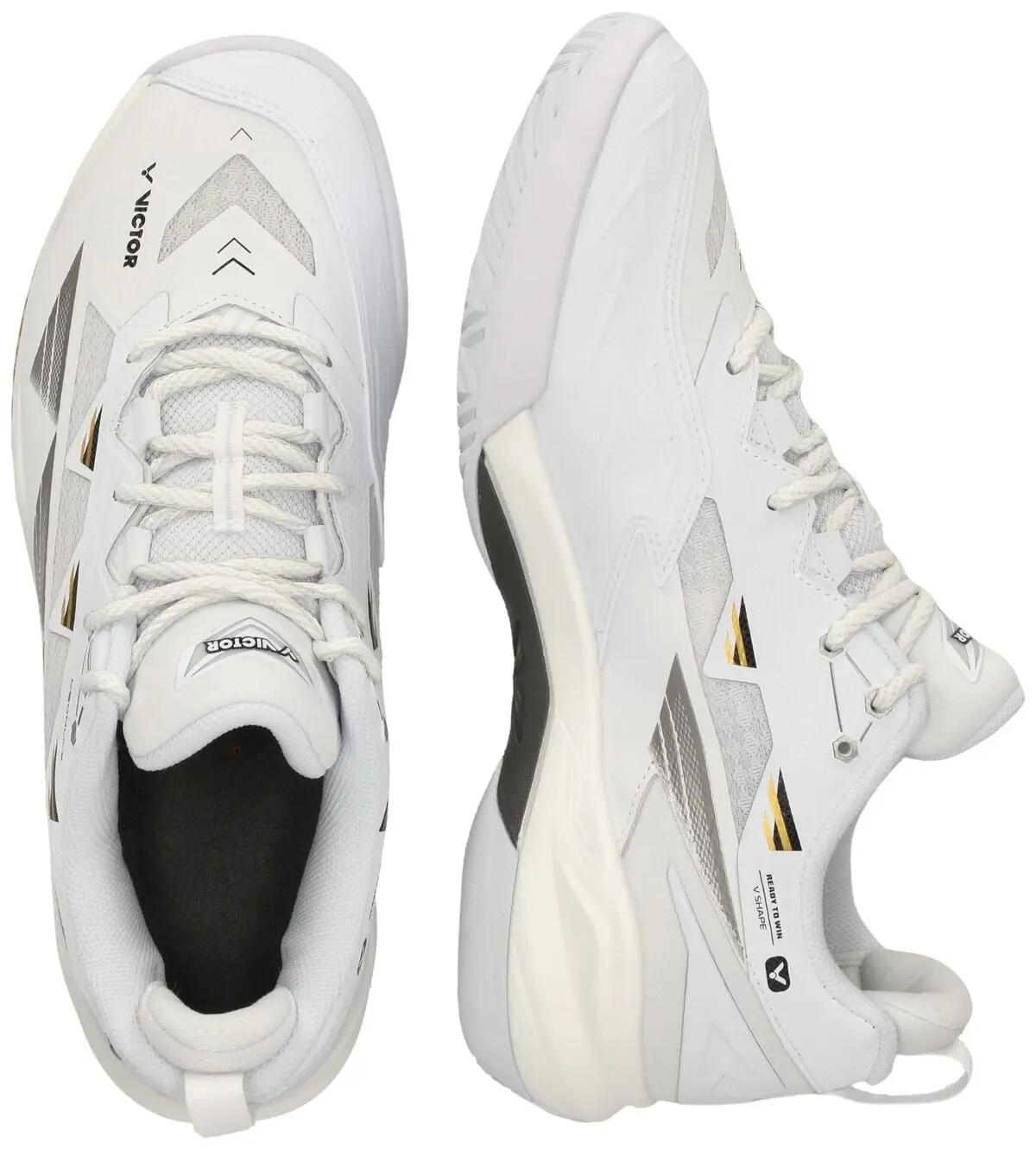 victor Chaussures Unisexe C90 NLite en 100% polyester – 1999A White (A) 4/7