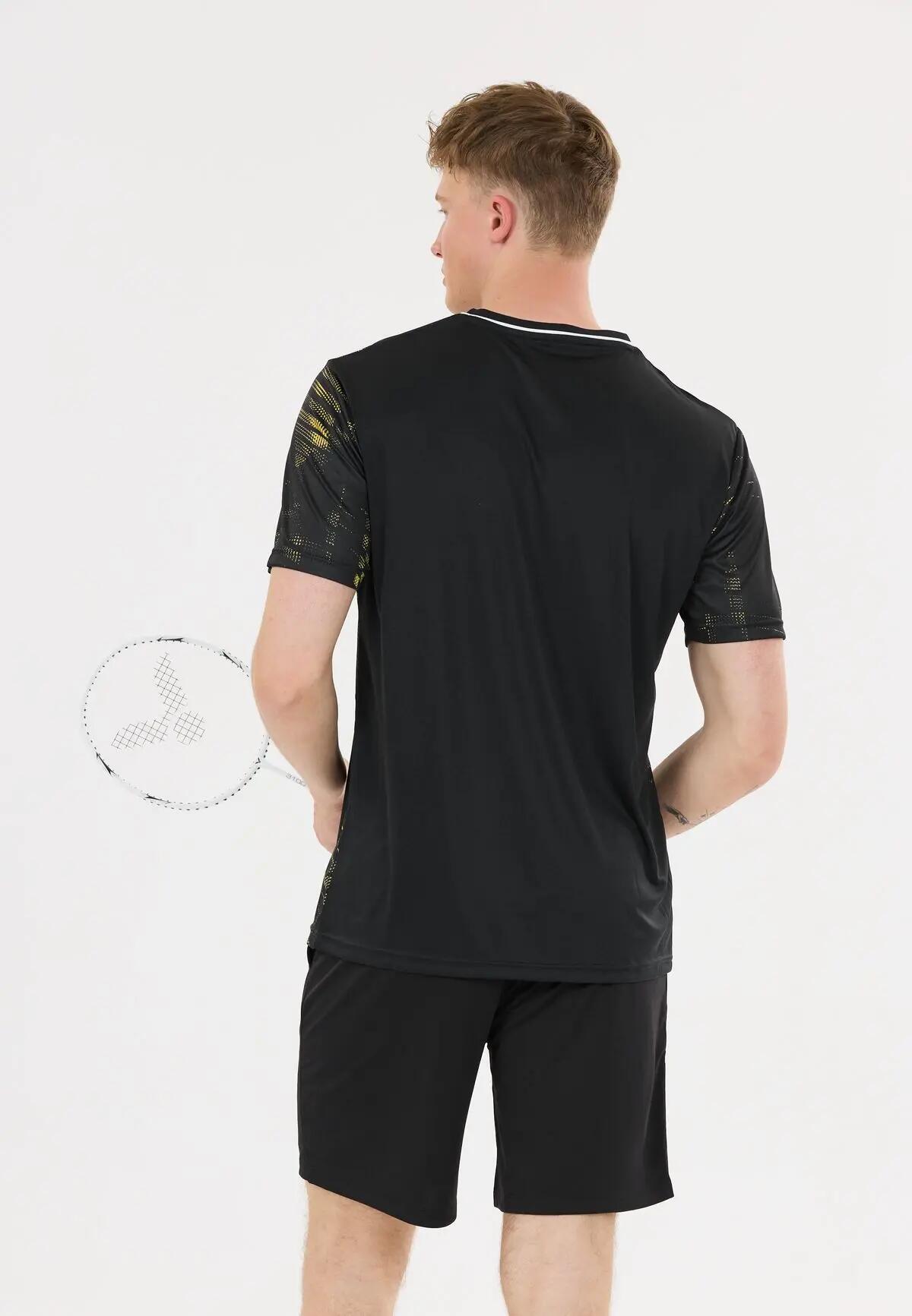 victor T-53102 M Tee Maglia 100% poliestere riciclato – 1001C Black (C) 7/7