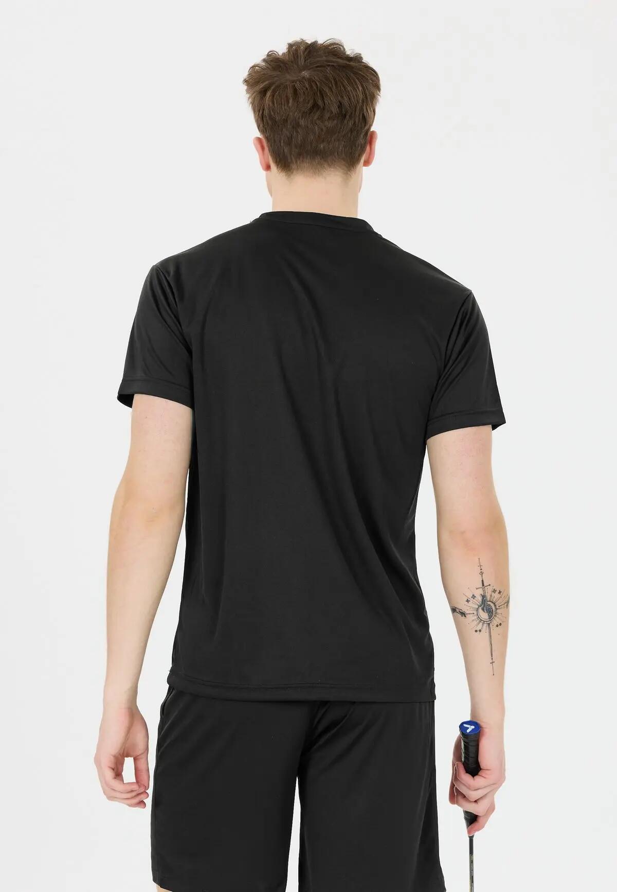 victor T-39048 Tee T-shirt 100% poliéster – 1001C Black (C) 6/7
