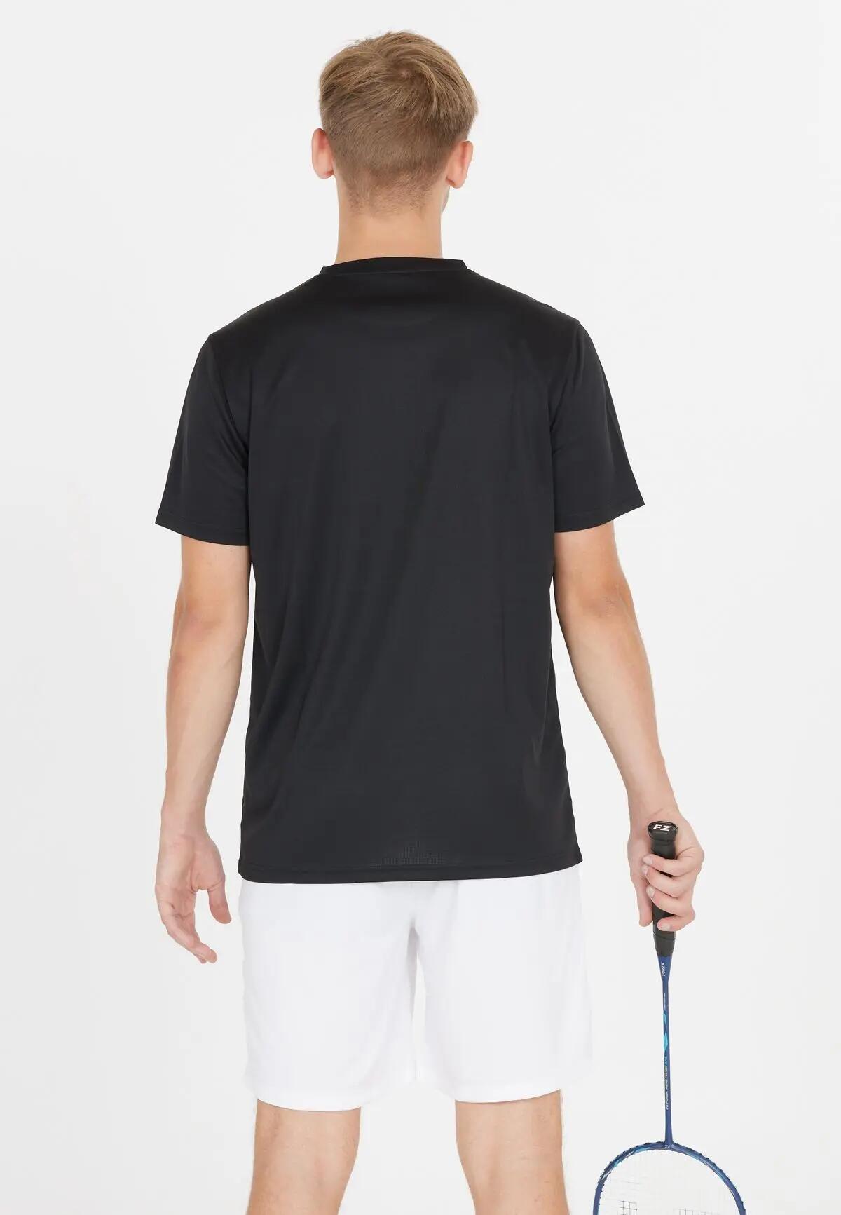 fz_forza Vernon heren T-shirt van ademend polyester – 1001 Black 6/7