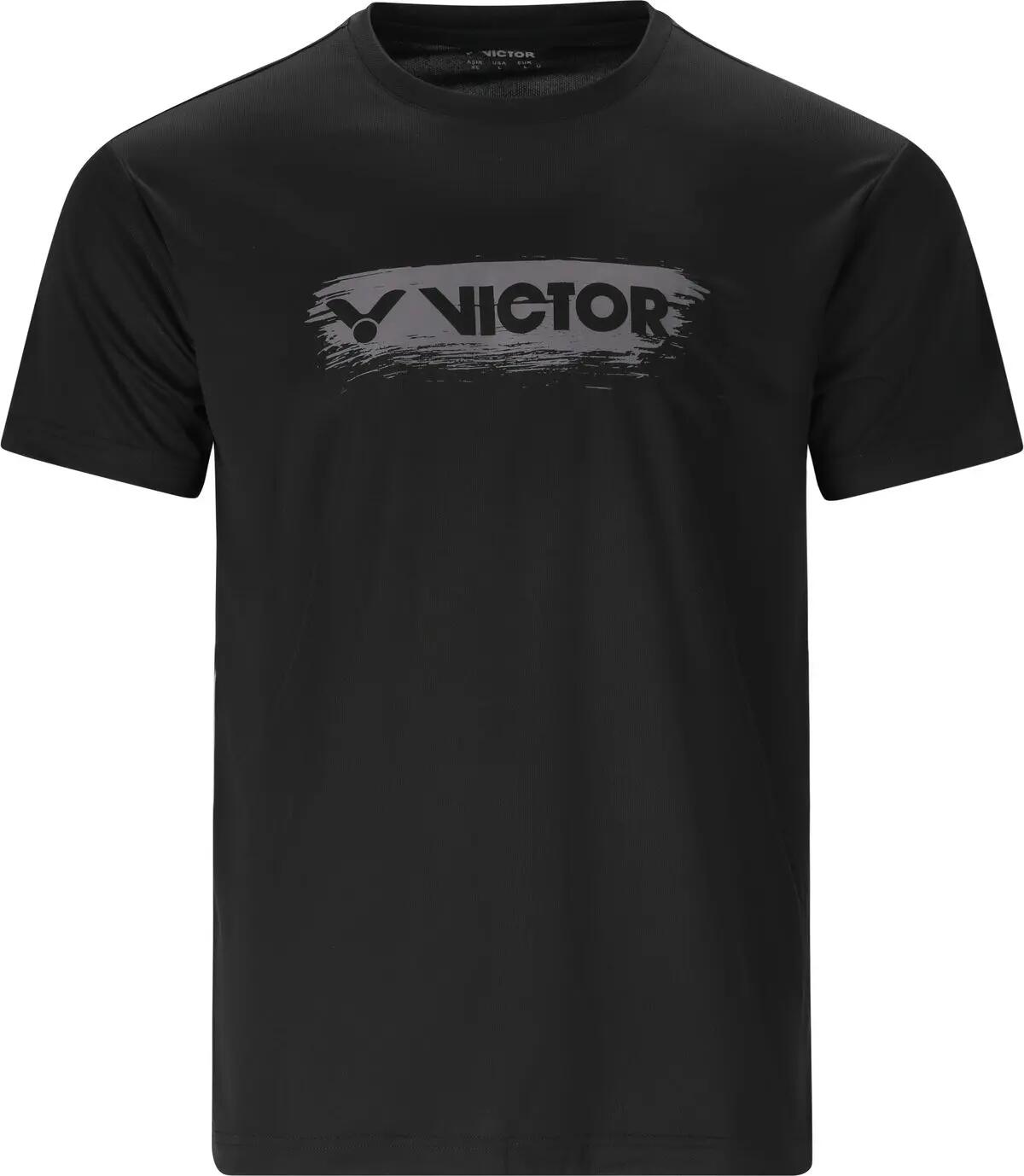 victor T-39048 Tee T-shirt 100% poliéster – 1001C Black (C) 2/7