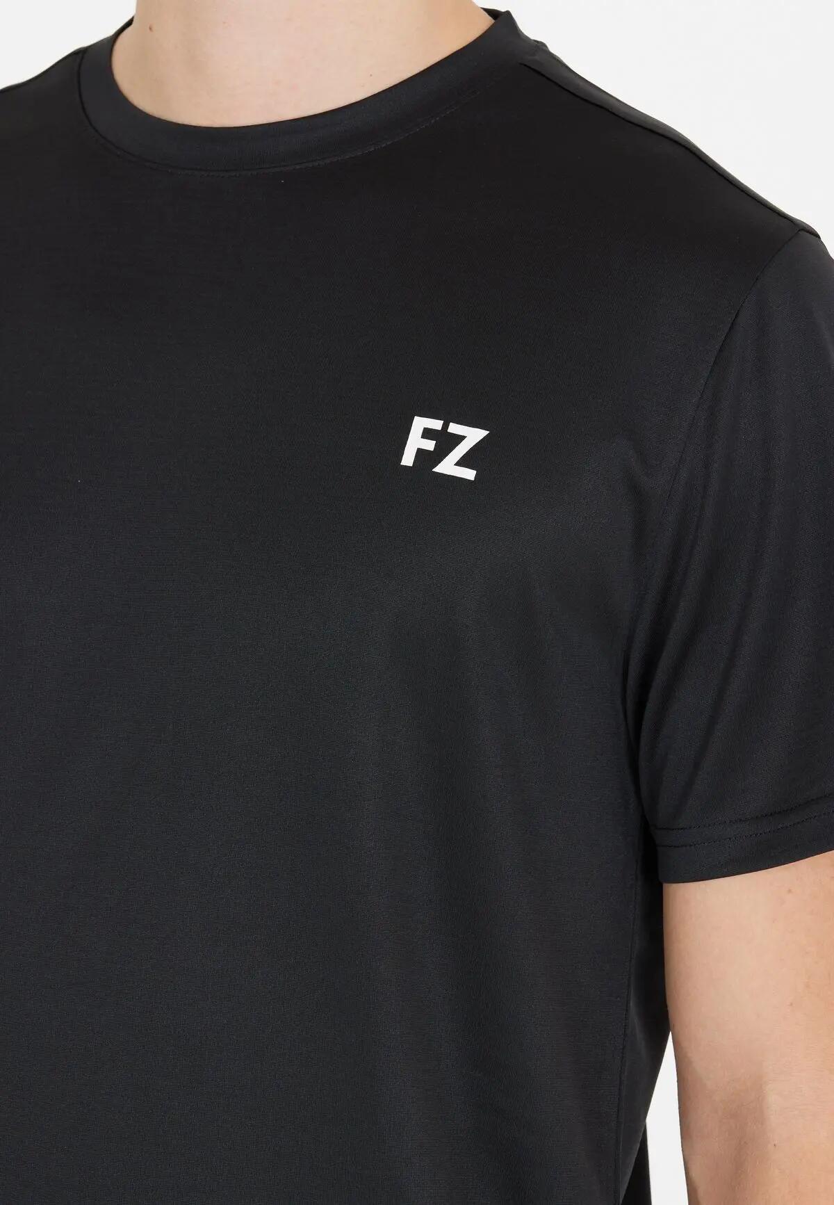 fz_forza Vernon heren T-shirt van ademend polyester – 1001 Black 5/7