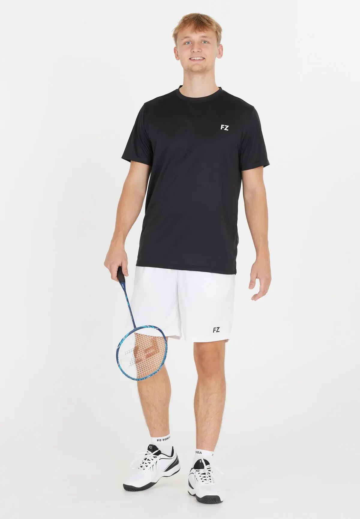 fz_forza Vernon heren T-shirt van ademend polyester – 1001 Black 4/7