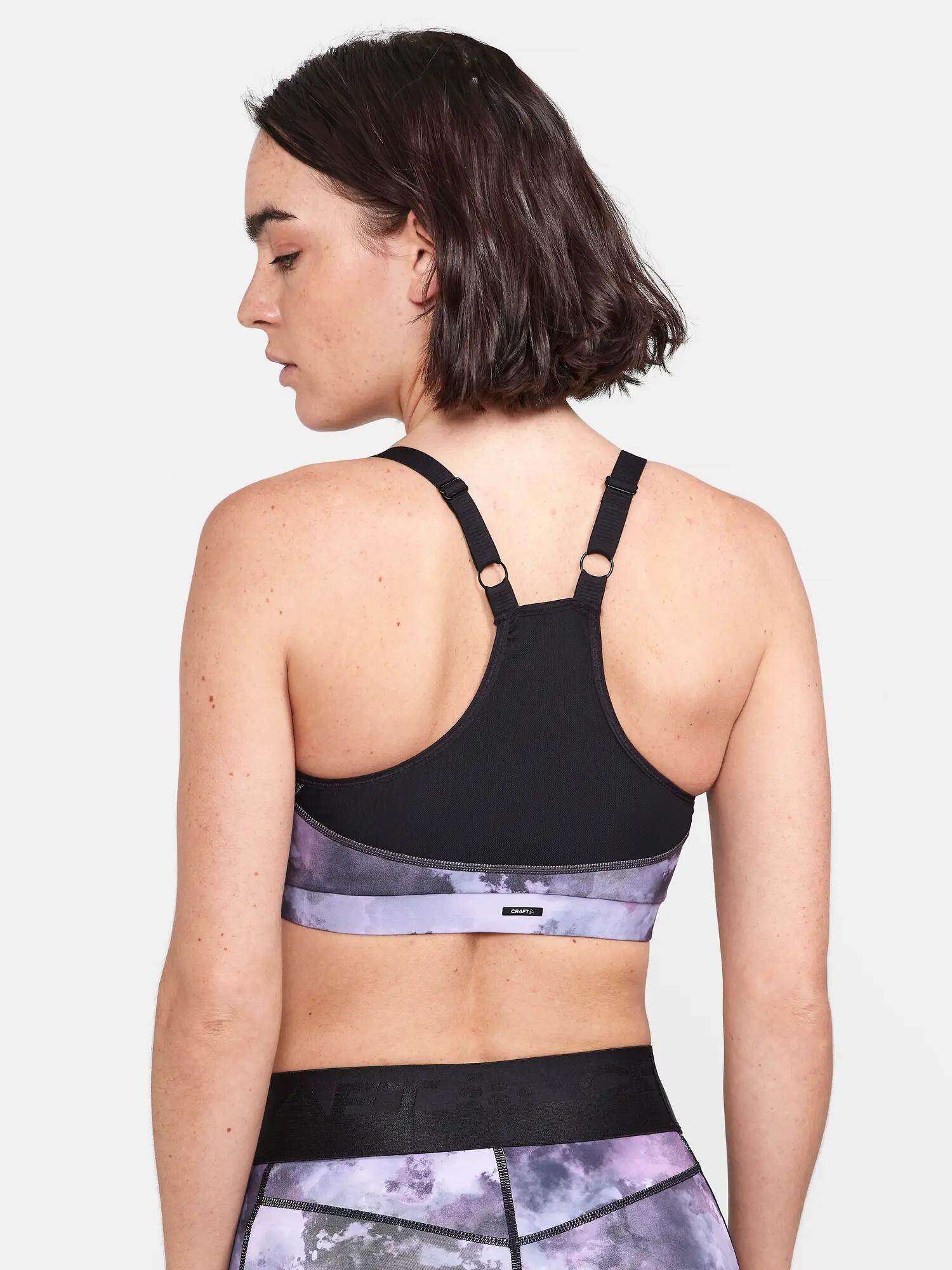 craft Motion Bra — gepolsterter Sport-BH mit hohem Halt – Lupine-Multi 4/6