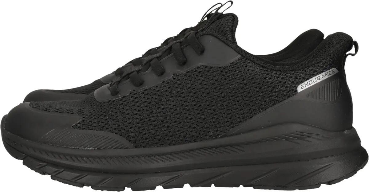 endurance Beliso StepGo Uni Shoe herenschoen in gebreid mesh – 1001S Black Solid 6/7