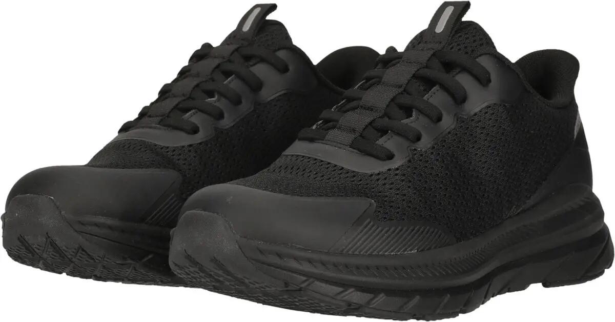 endurance Beliso StepGo Uni Shoe herenschoen in gebreid mesh – 1001S Black Solid 4/7