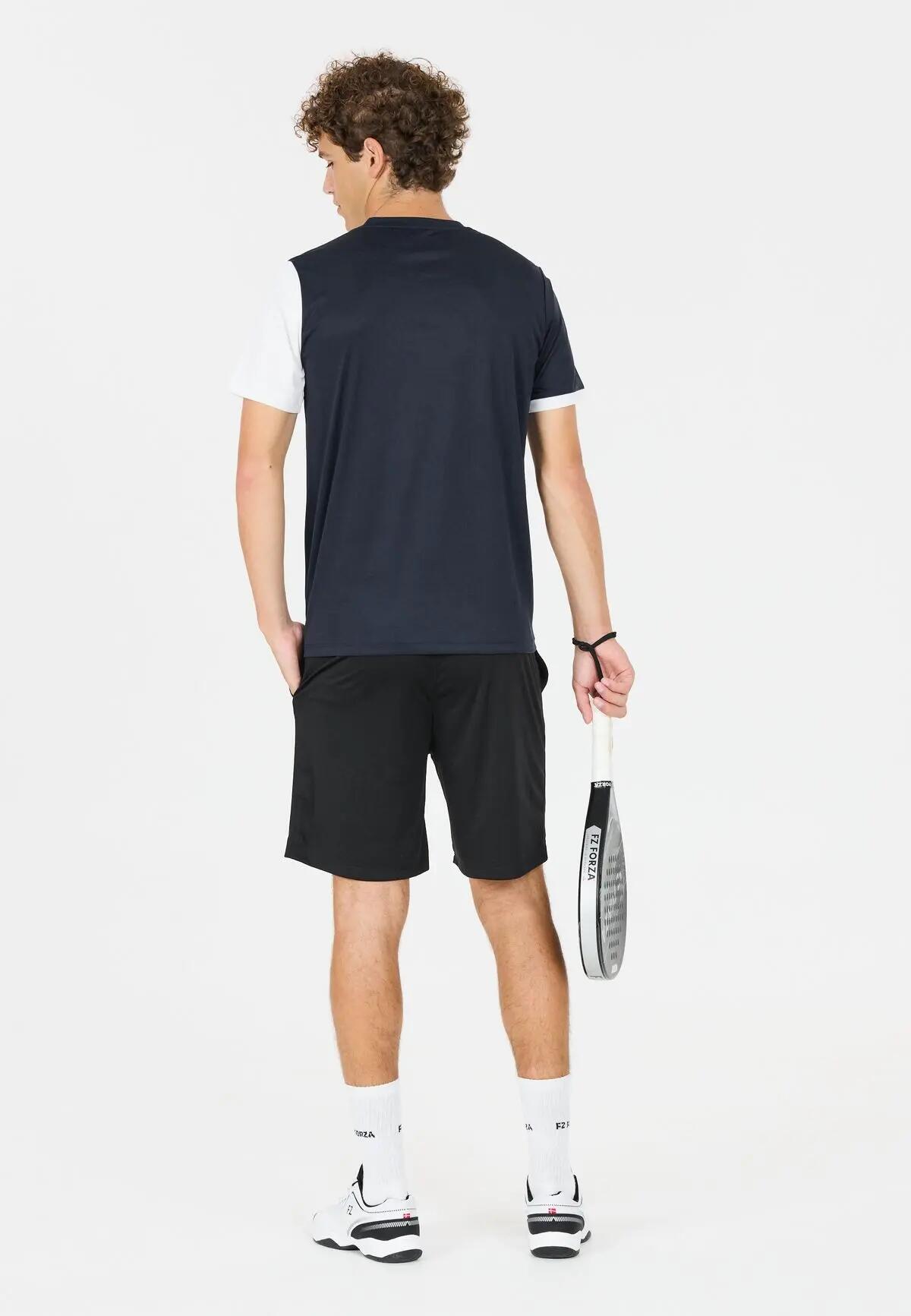 fz_forza T-shirt masculino CL2604 em poliéster reciclado – 2048 Navy Blazer 3/7