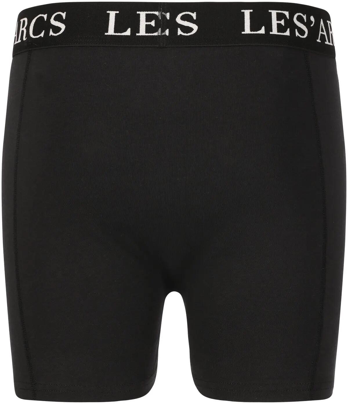 endurance Dorid Boxer Shorts 2-Pack Kinder Schwarz Baumwolle-Elastan – 1001 2/4