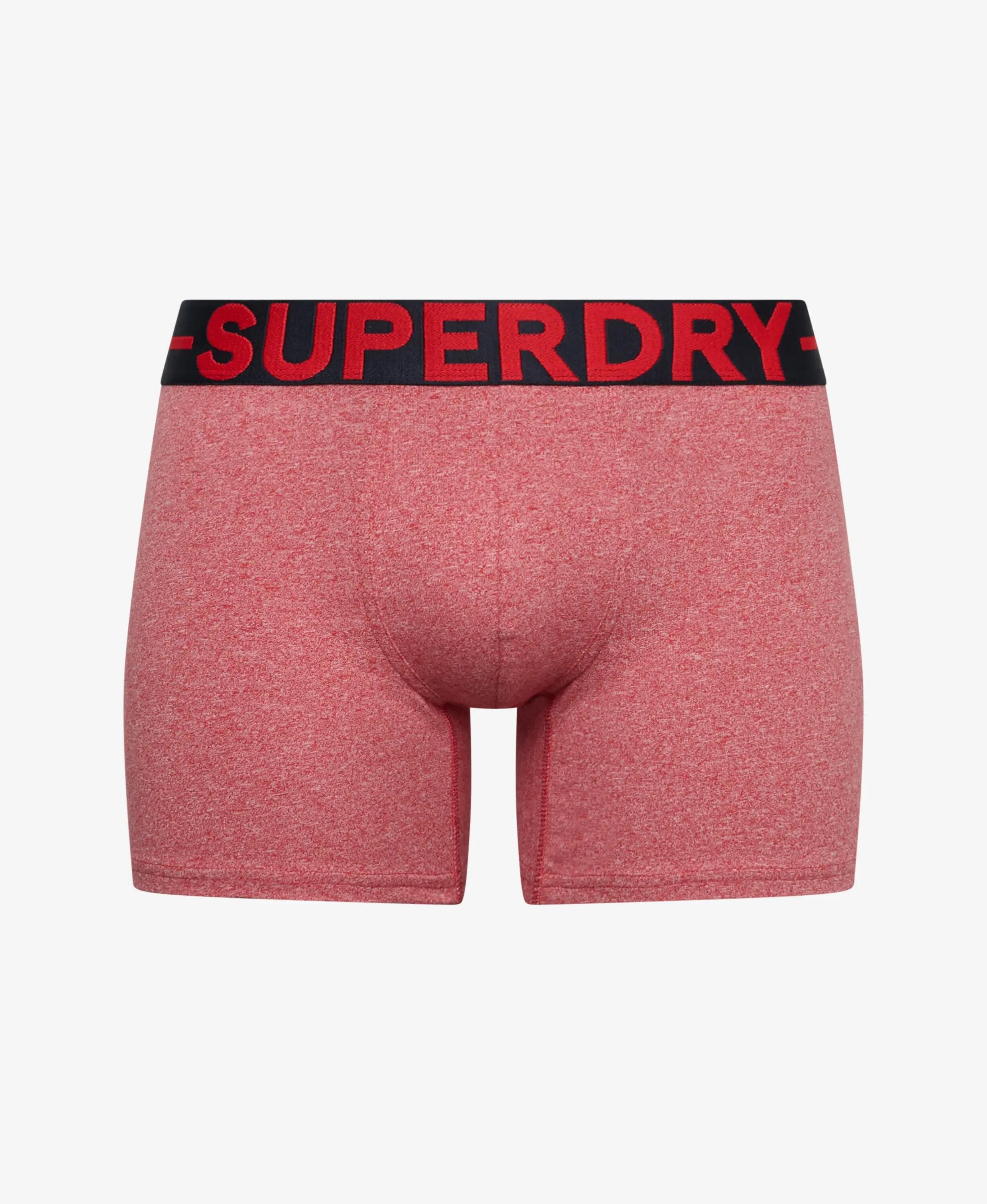 superdry Boxer Triple Pack aus Bio-Baumwolle, weich – Red Marl Mix 5/6