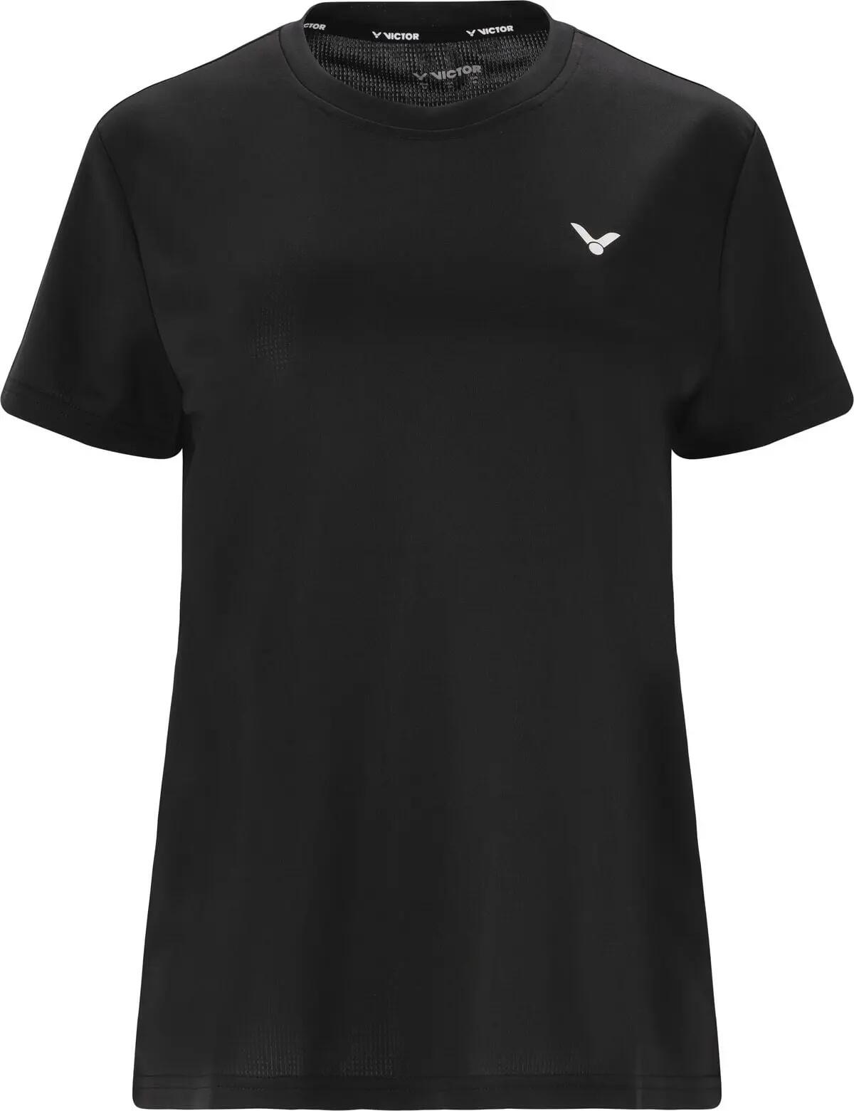 victor T-shirt Lydia W 100% poliéster para mulher – 1001 Black 2/7