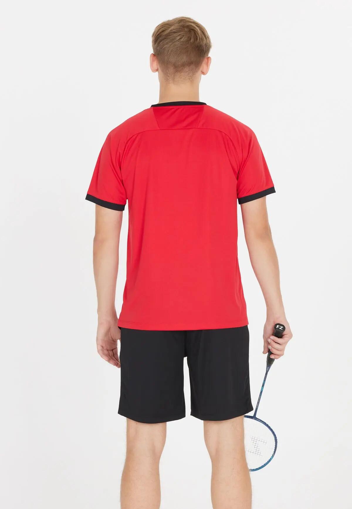 T-shirt homme 100% polyester recyclé – 4009 Chinese Red 7/7