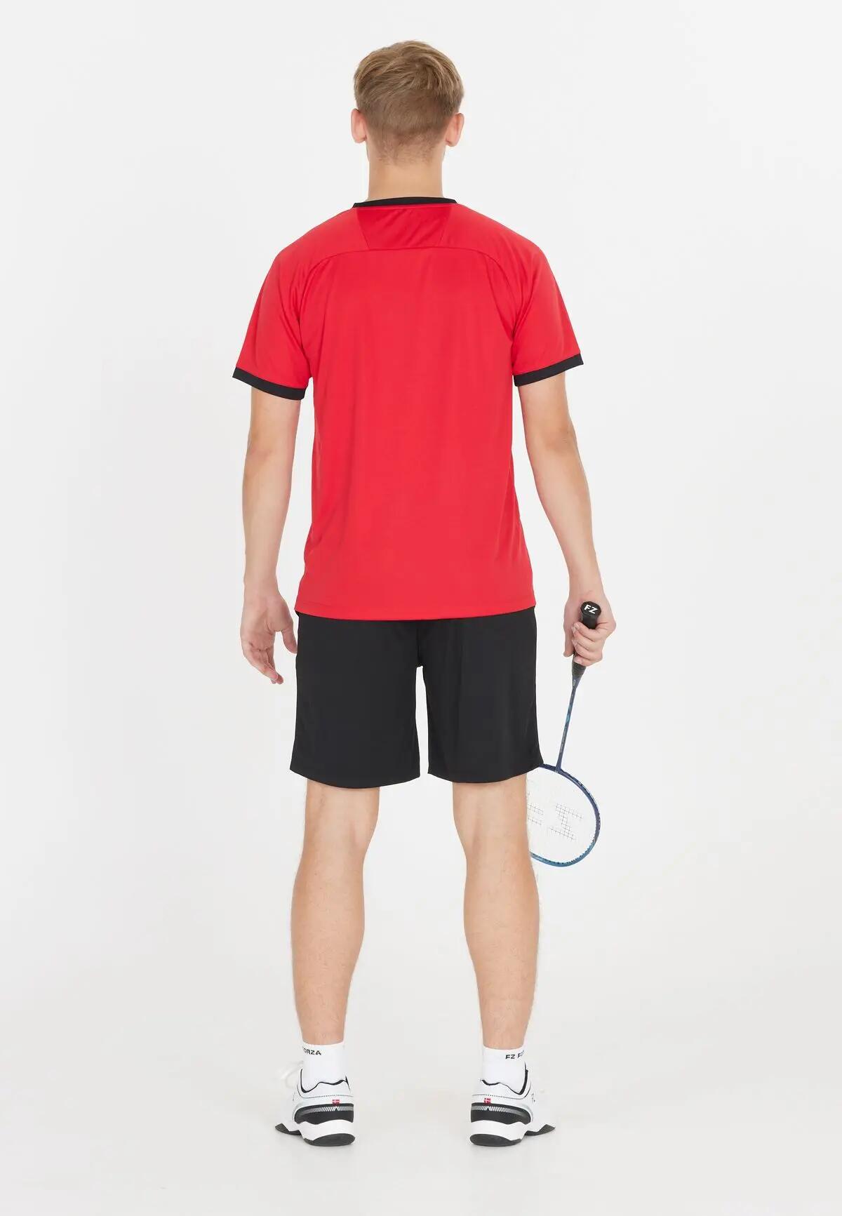 T-shirt homme 100% polyester recyclé – 4009 Chinese Red 6/7