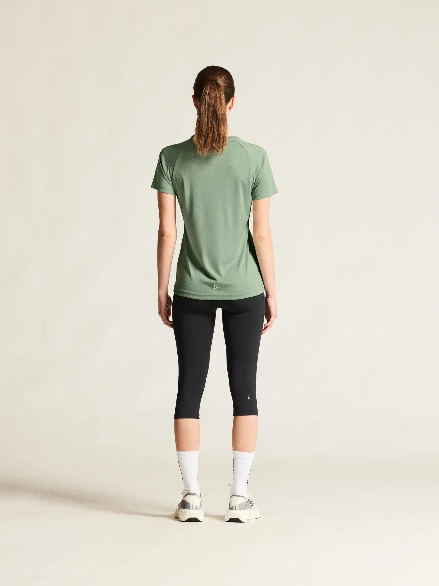 craft CORE Essence Logo Tee W aus recyceltem Polyester – Glacial 3/7