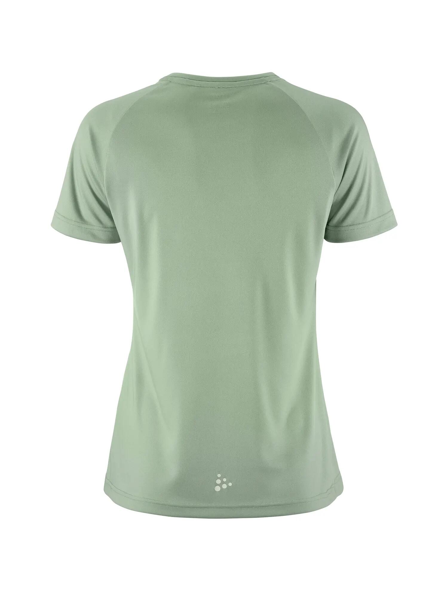 craft CORE Essence Logo Tee W aus recyceltem Polyester – Glacial 2/7