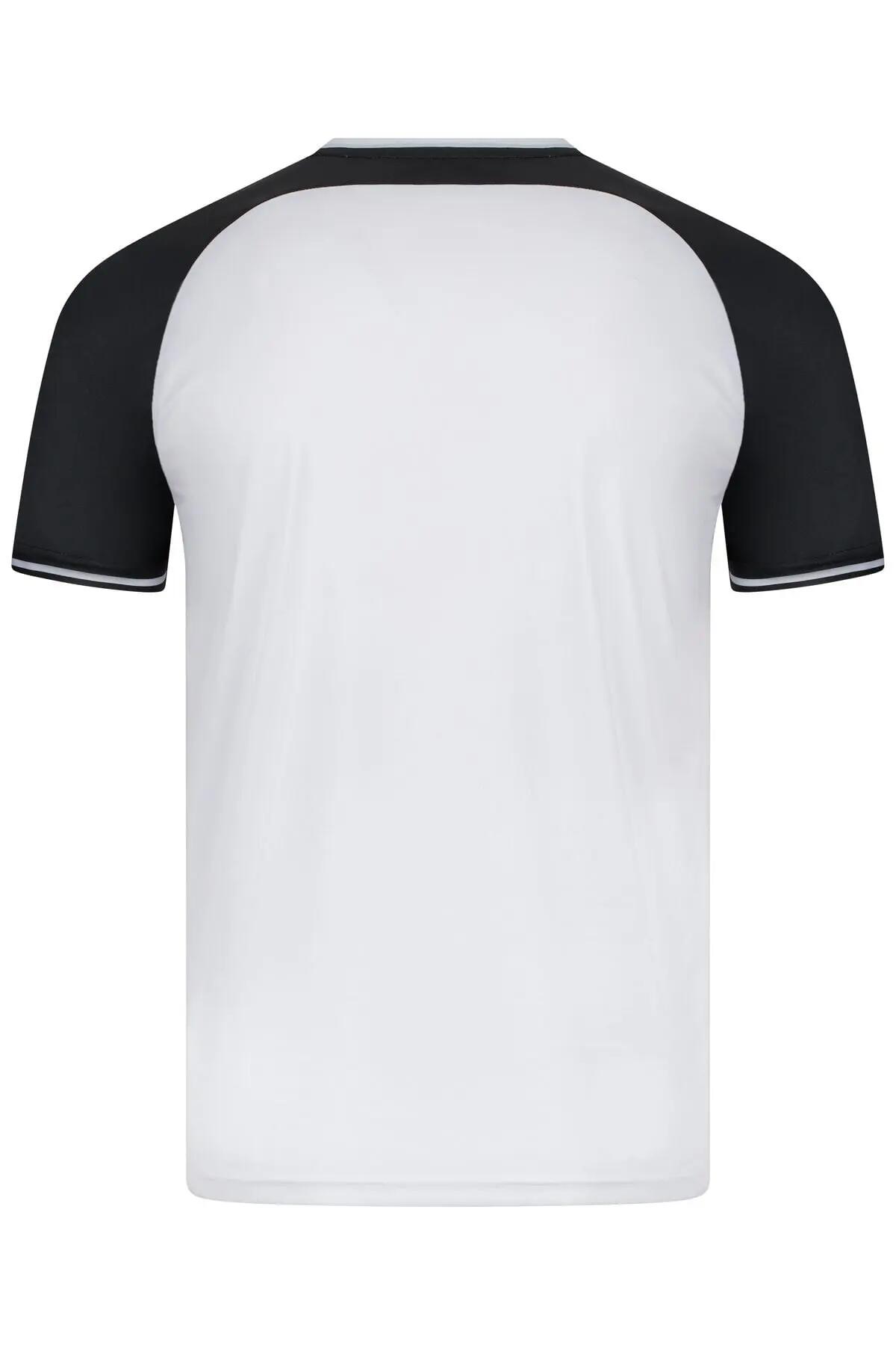 victor T-shirt homem T-63101 A M em poliéster reciclado – 1999A White (A) 4/7