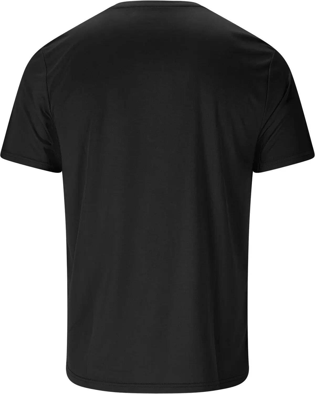 victor T-shirt Vernon homem em poliéster respirável – 1001 Black 3/7