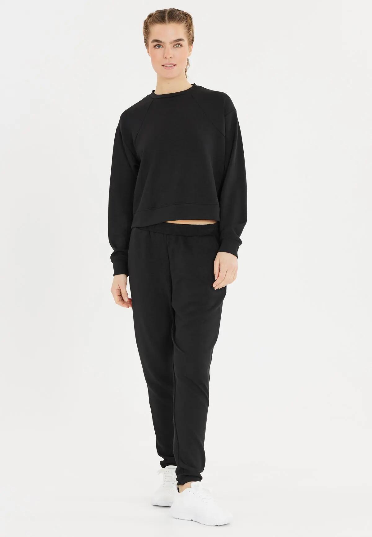 endurance Pantalon Jade W en tissu mélangé extensible – 1001 Black 3/7