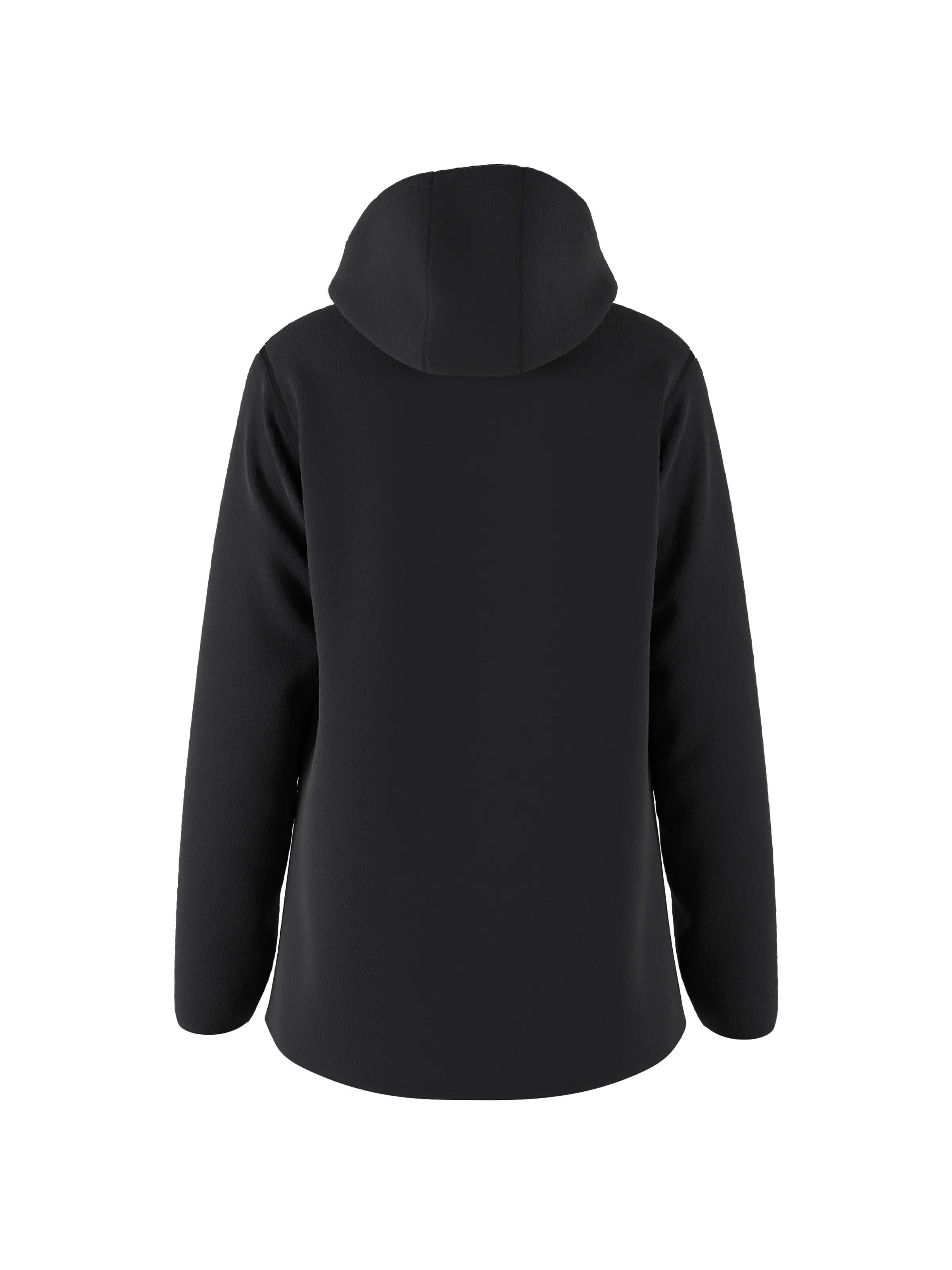 outdoor_tretorn TECH FLEECE HOOD W — coupe technique imperméable – 050/Jet Black 4/6