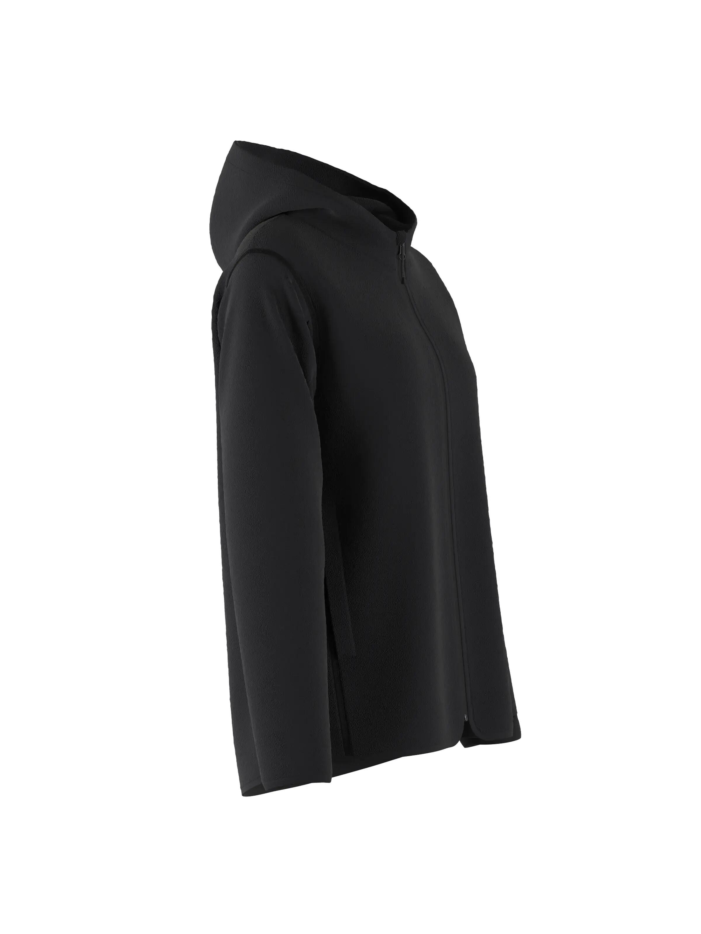 outdoor_tretorn TECH FLEECE HOOD W — coupe technique imperméable – 050/Jet Black 2/6