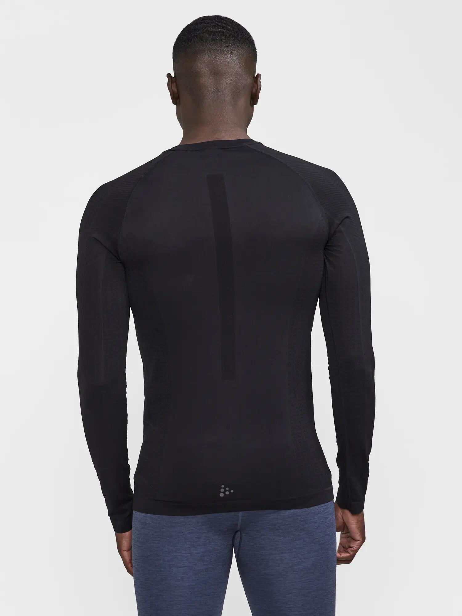 craft Active Cool Intensity LS M – Leichtes, atmungsaktives Langarmshirt – Black 3/5
