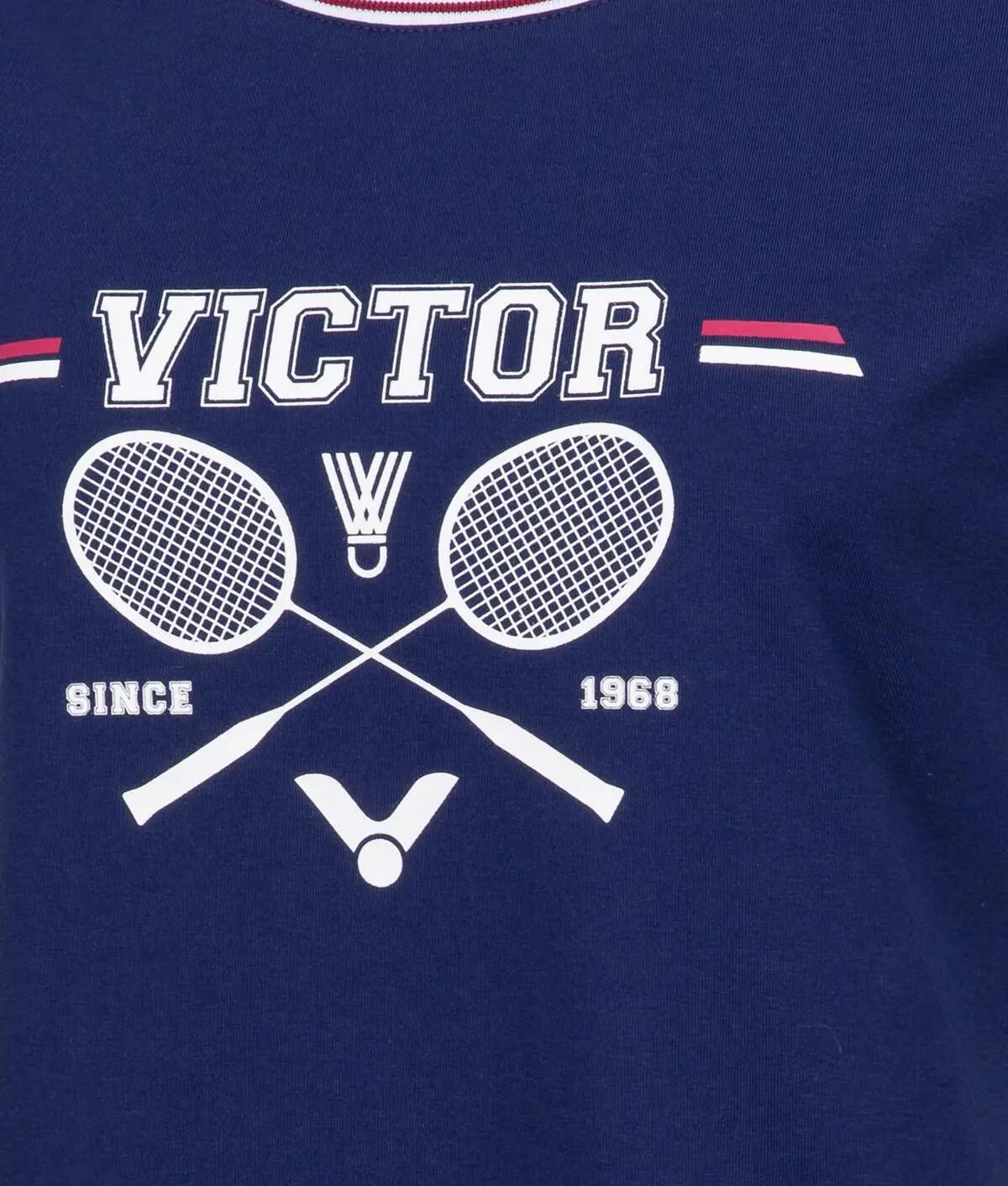 victor T-5502 VBC T-shirt femme en coton mélangé – 2982B Beacon Blue (B) 3/3